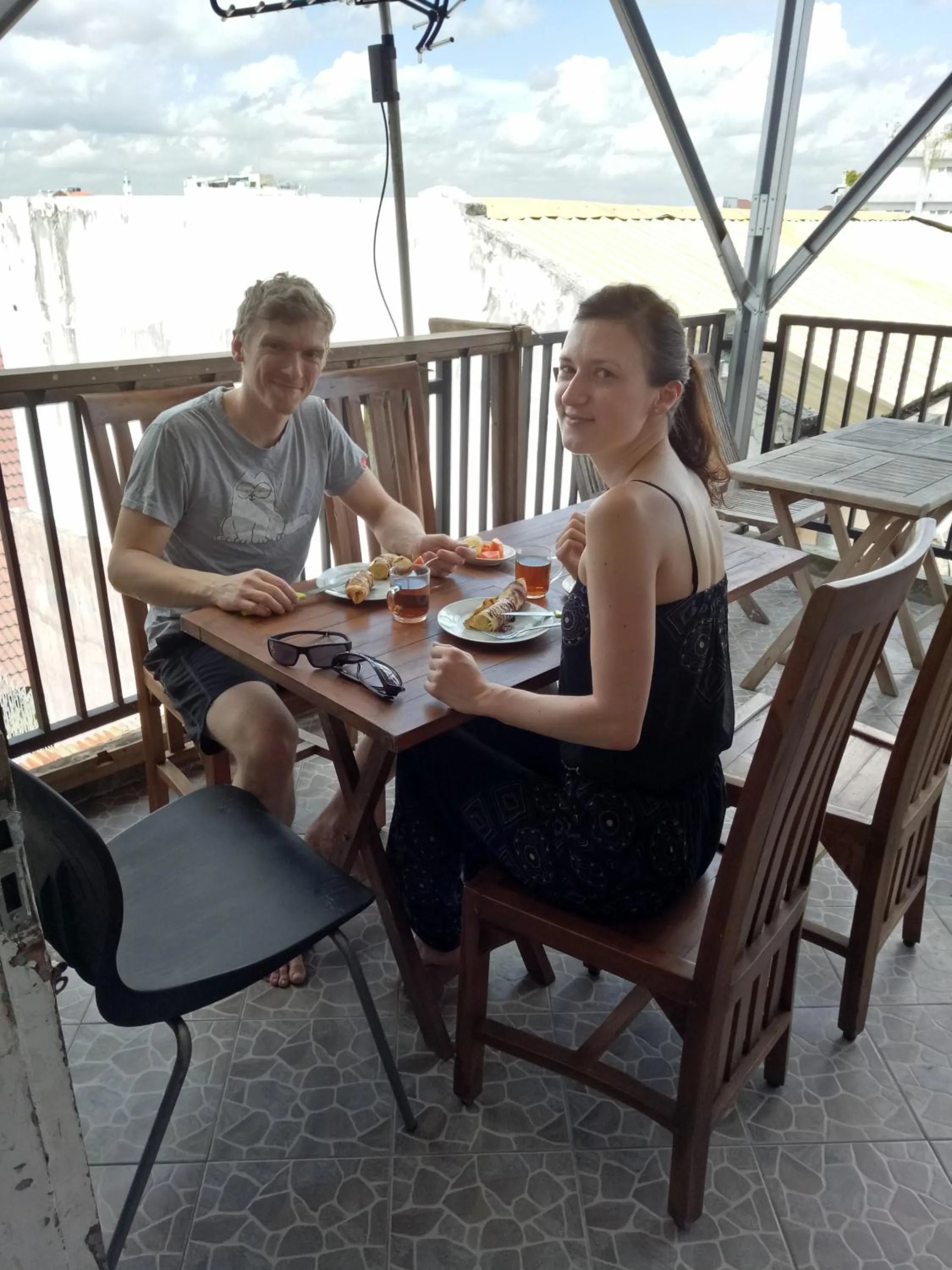 Breakfast in Losmen Fadel Malioboro Jogja