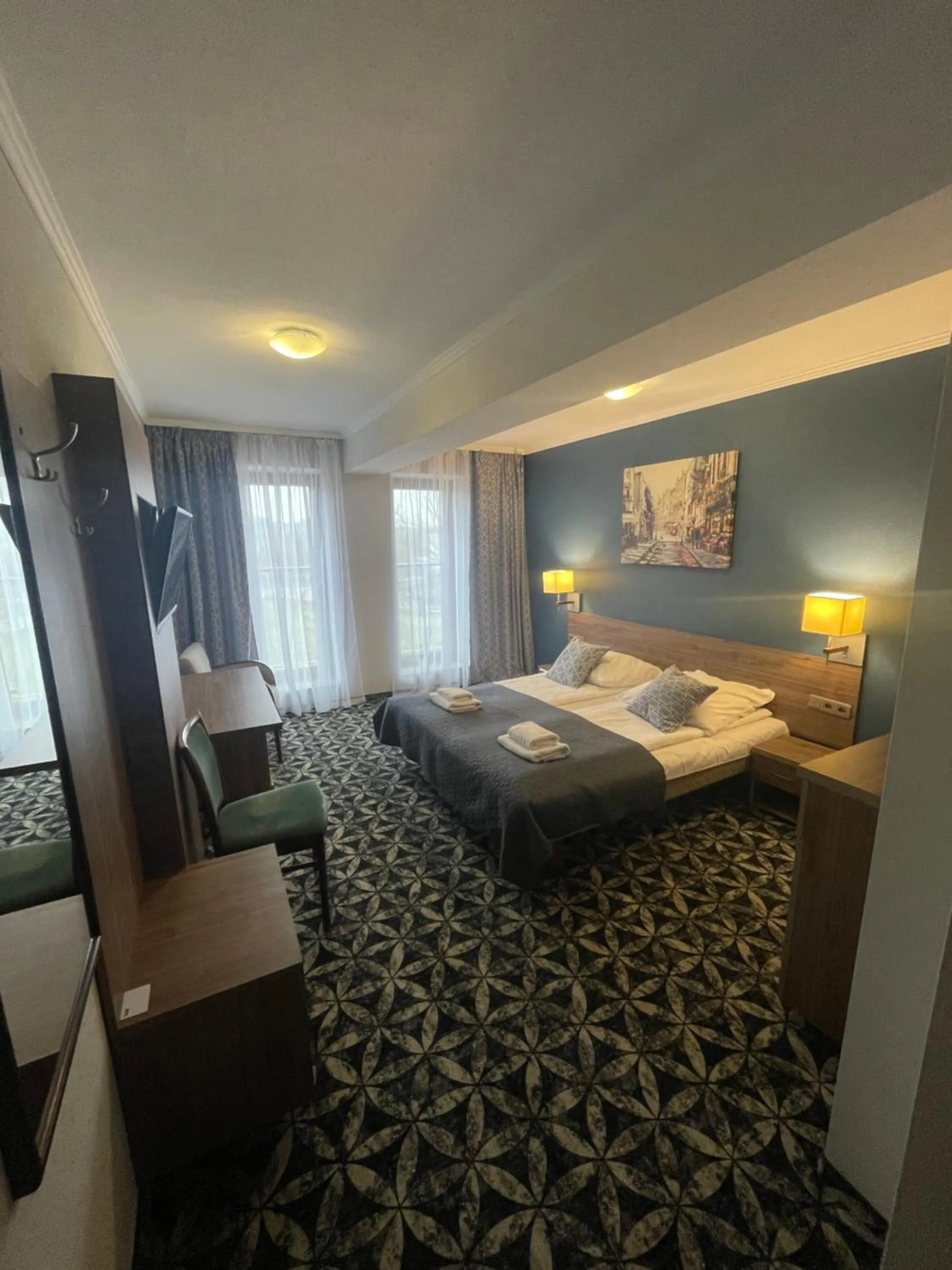 Bed in Hotel Zakliki