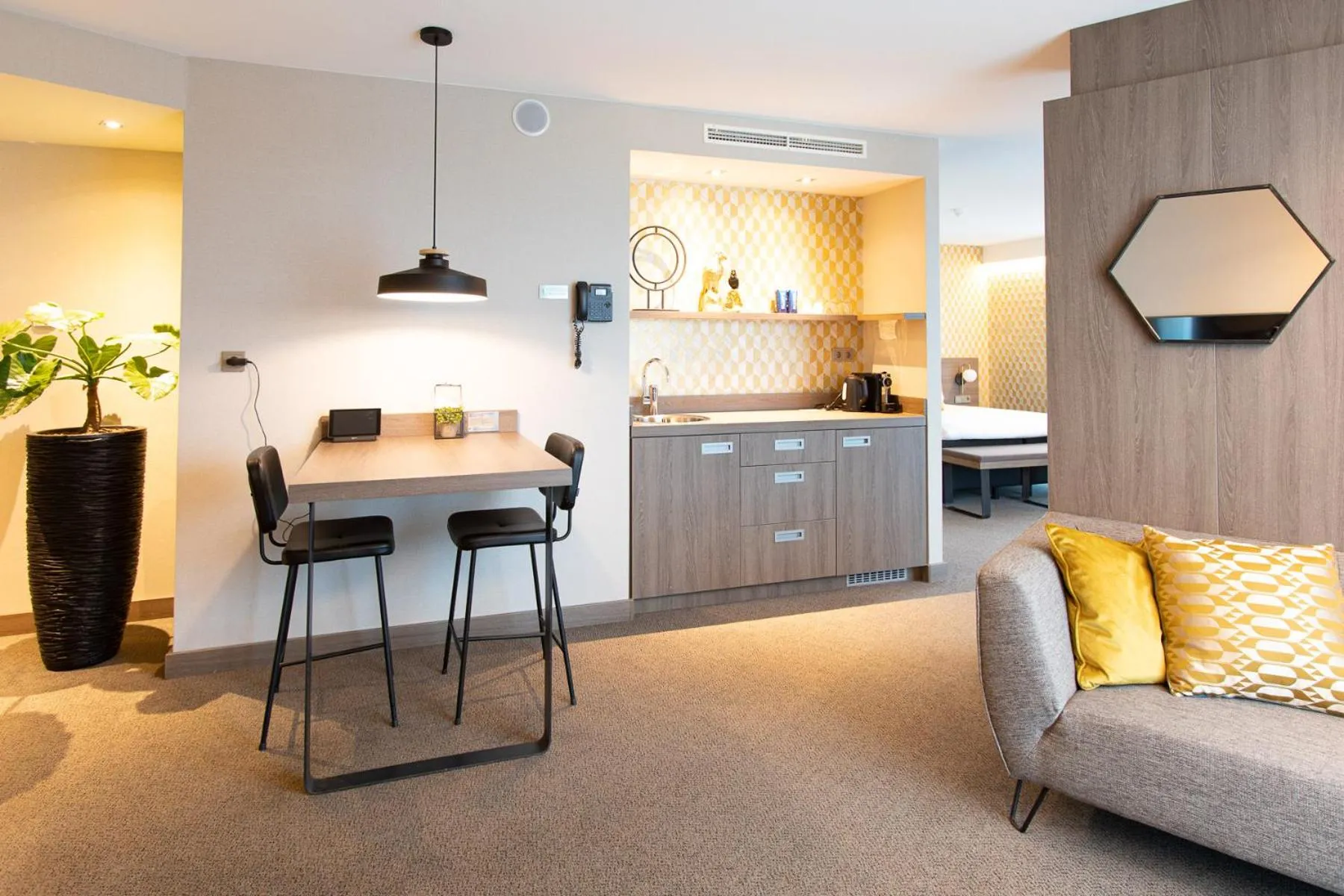 Seating area in Van der Valk Hotel Groningen-Hoogkerk