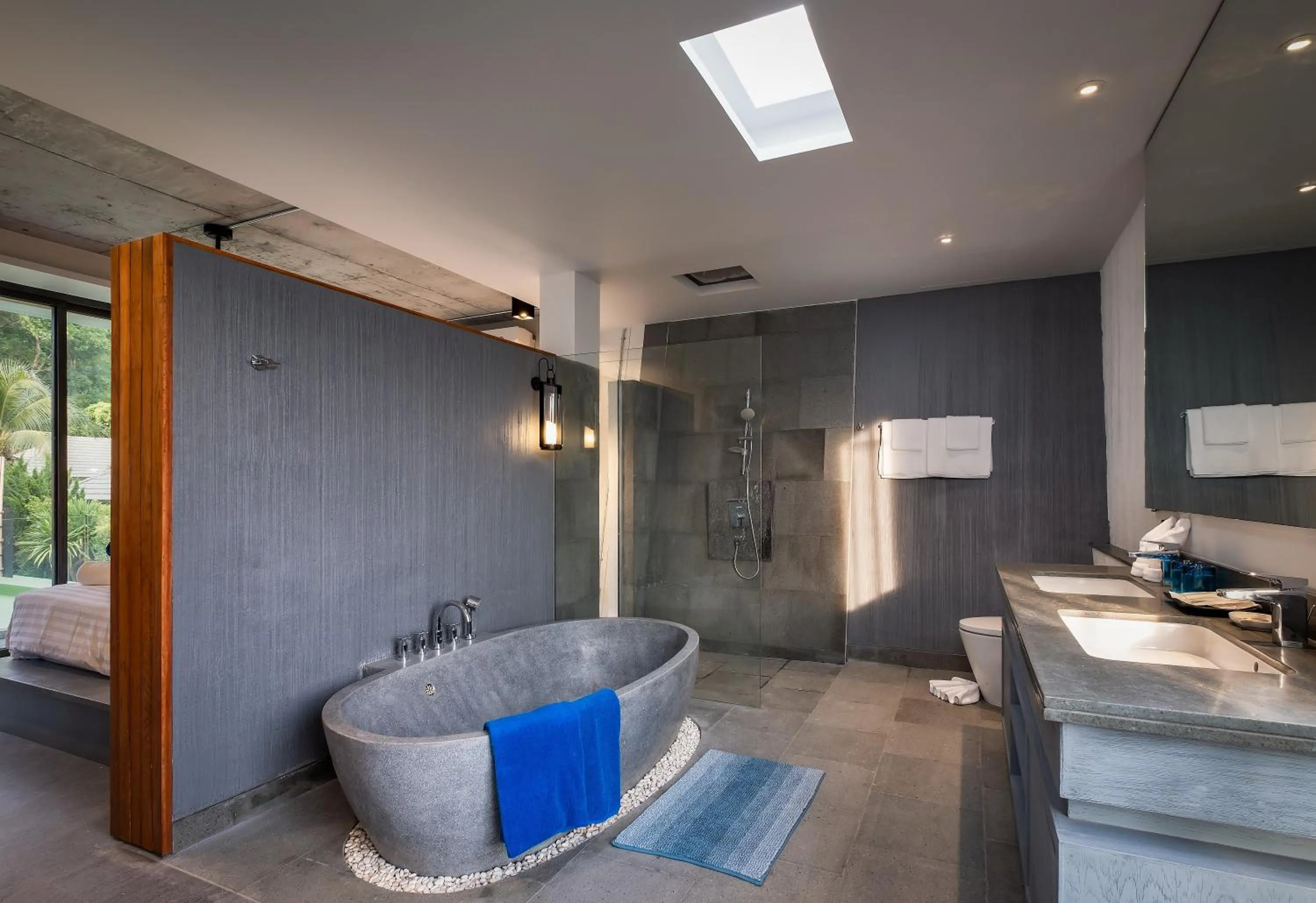 Bathroom in Karon Beach Pool Villa - Sha Extra Plus