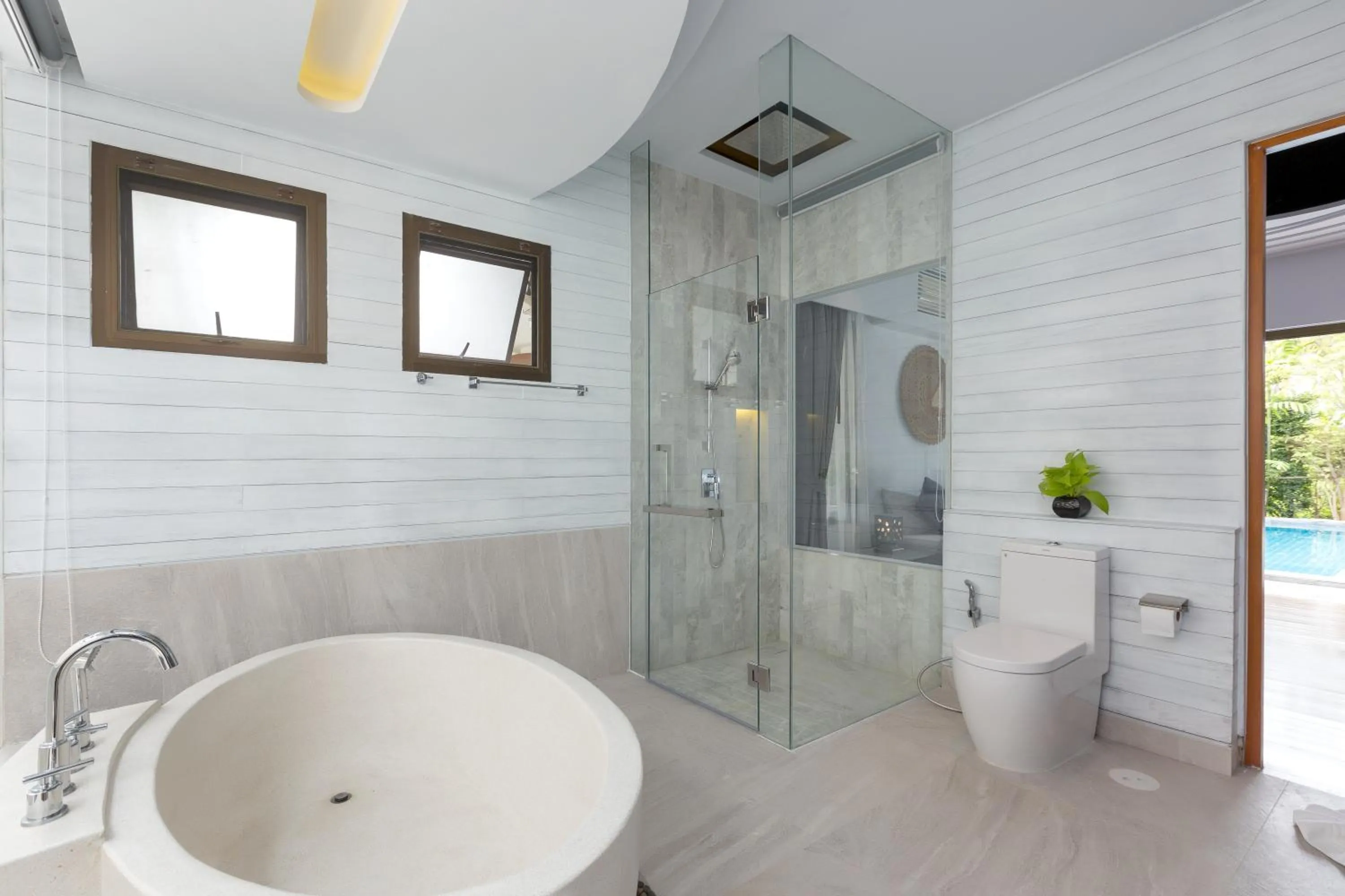 Bathroom in Karon Beach Pool Villa - Sha Extra Plus