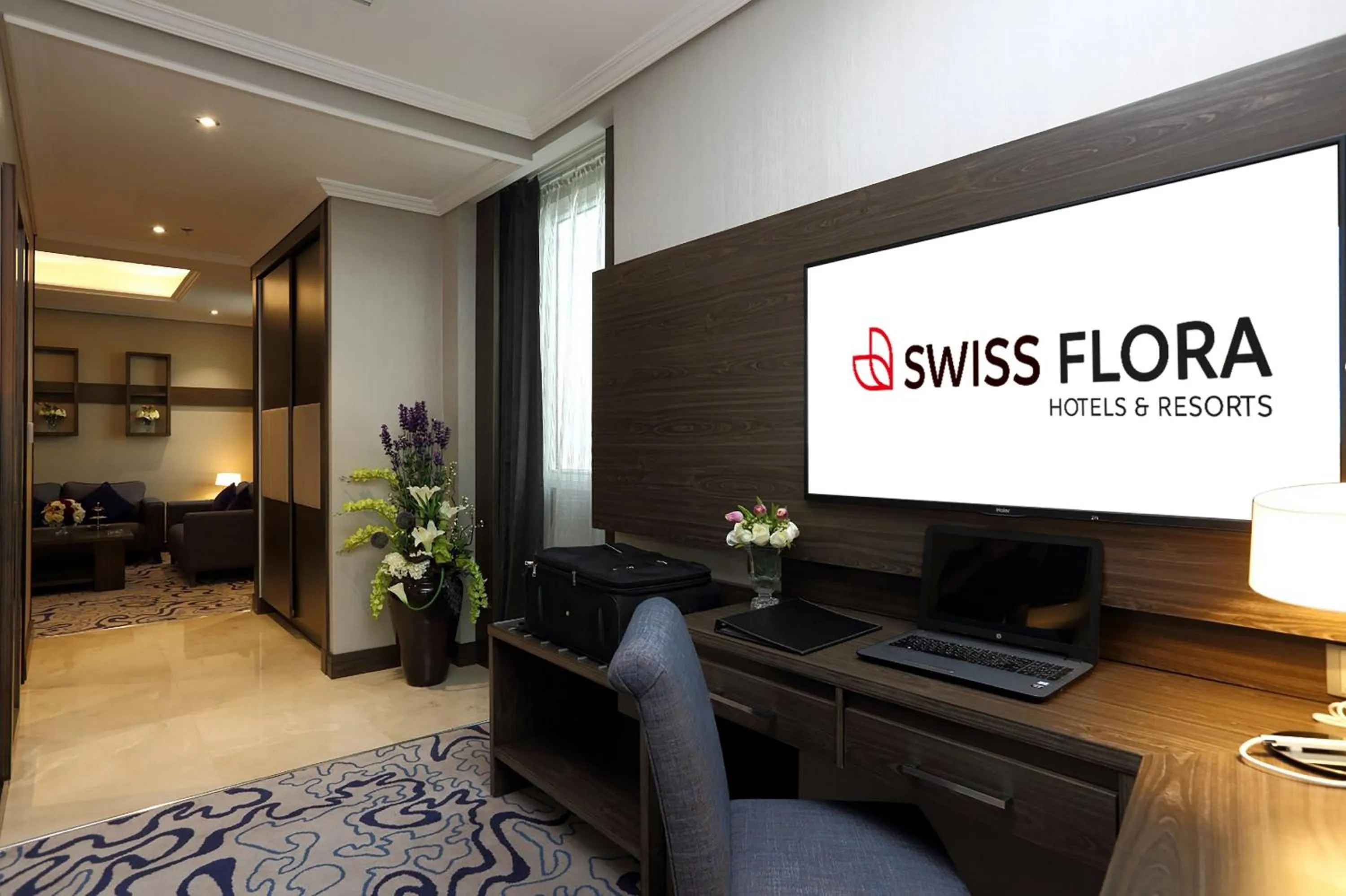 Property building in Swiss Flora Royal Hotel Riyadh