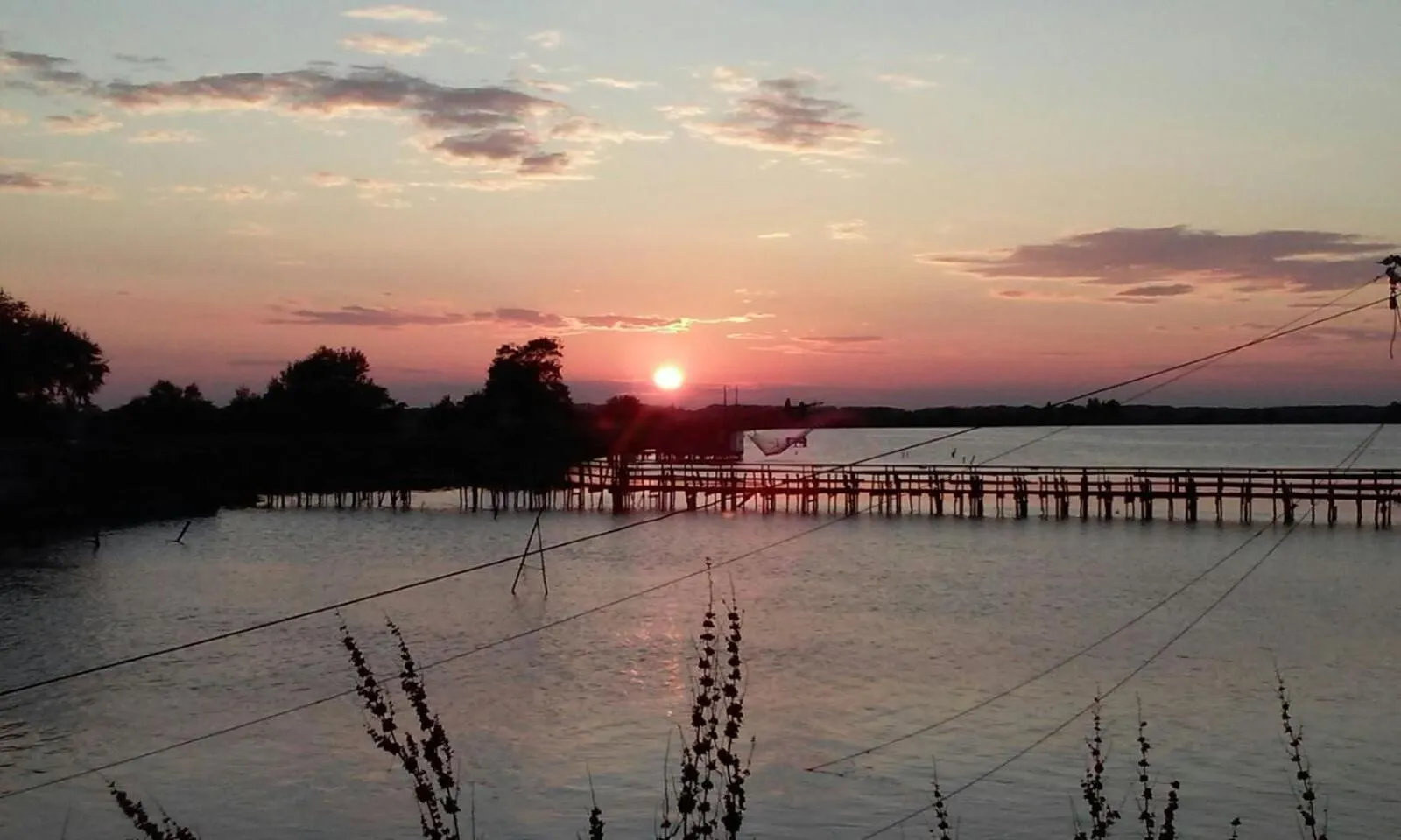 Sunset in B&B Al Verde & Mare