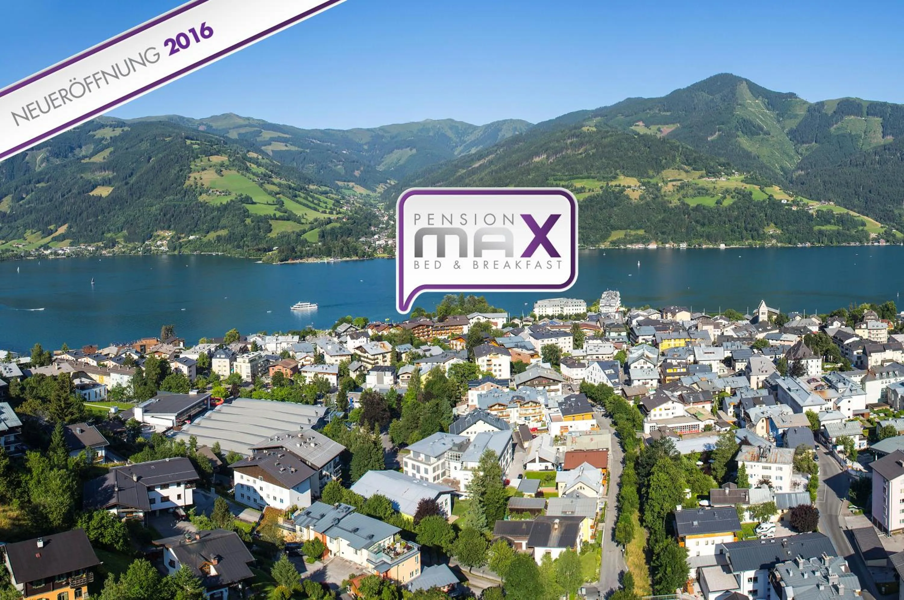 Bird's eye view in Pension Max SUMMERCARD INCLUDED