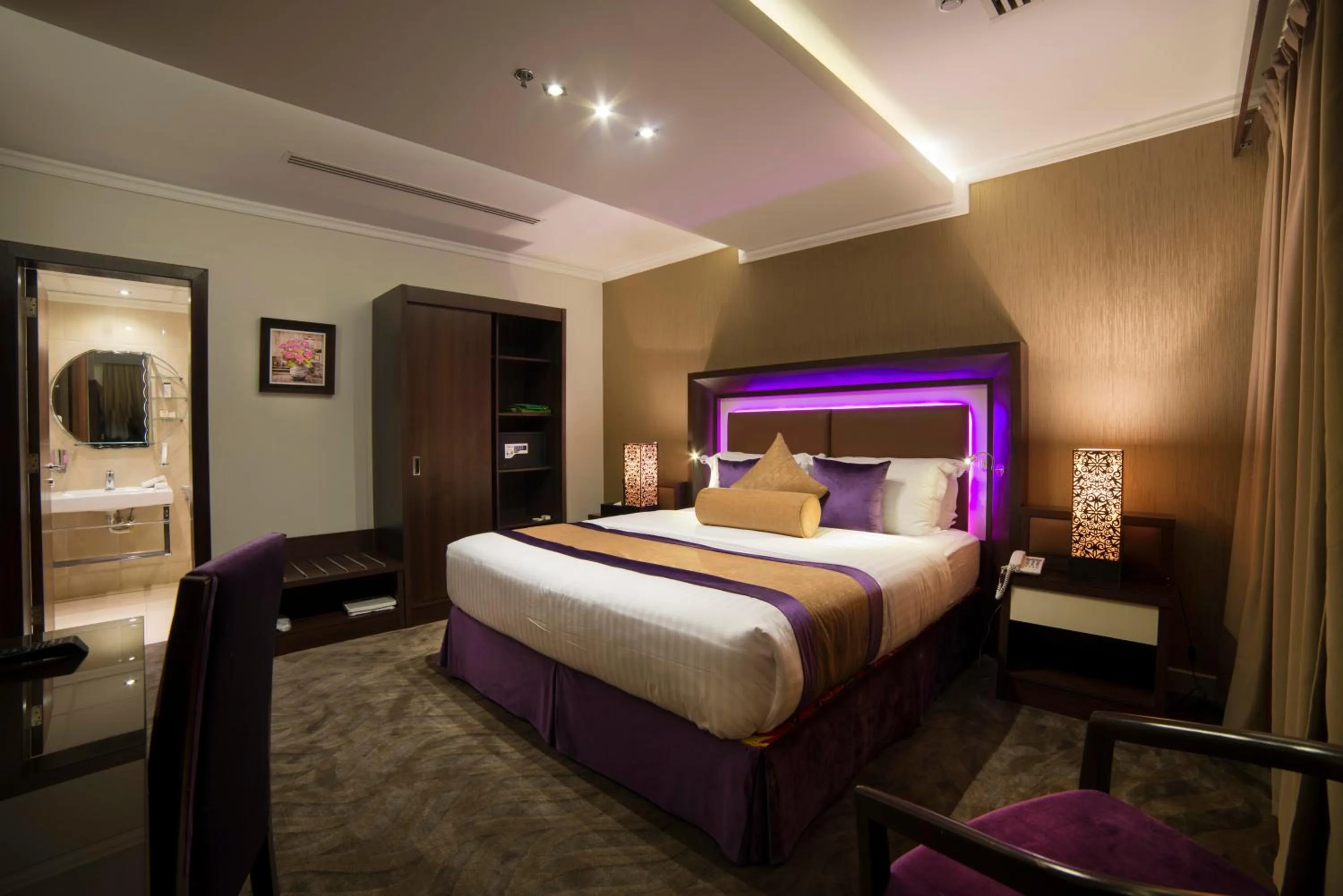 Bed in Golden Bujari Hotel Al Khobar
