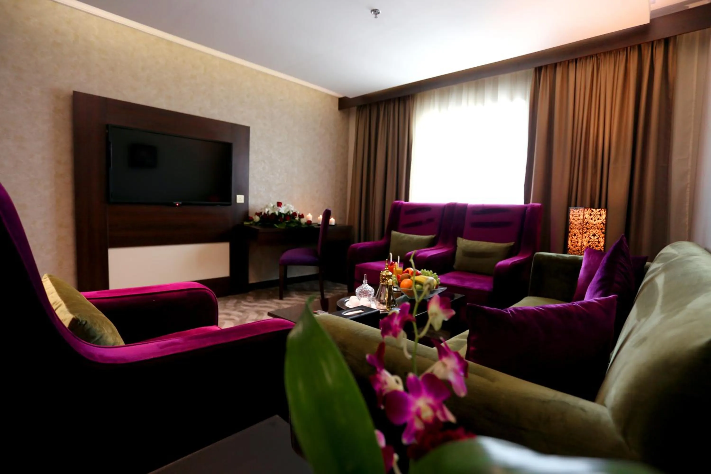 Seating area in Golden Bujari Hotel Al Khobar