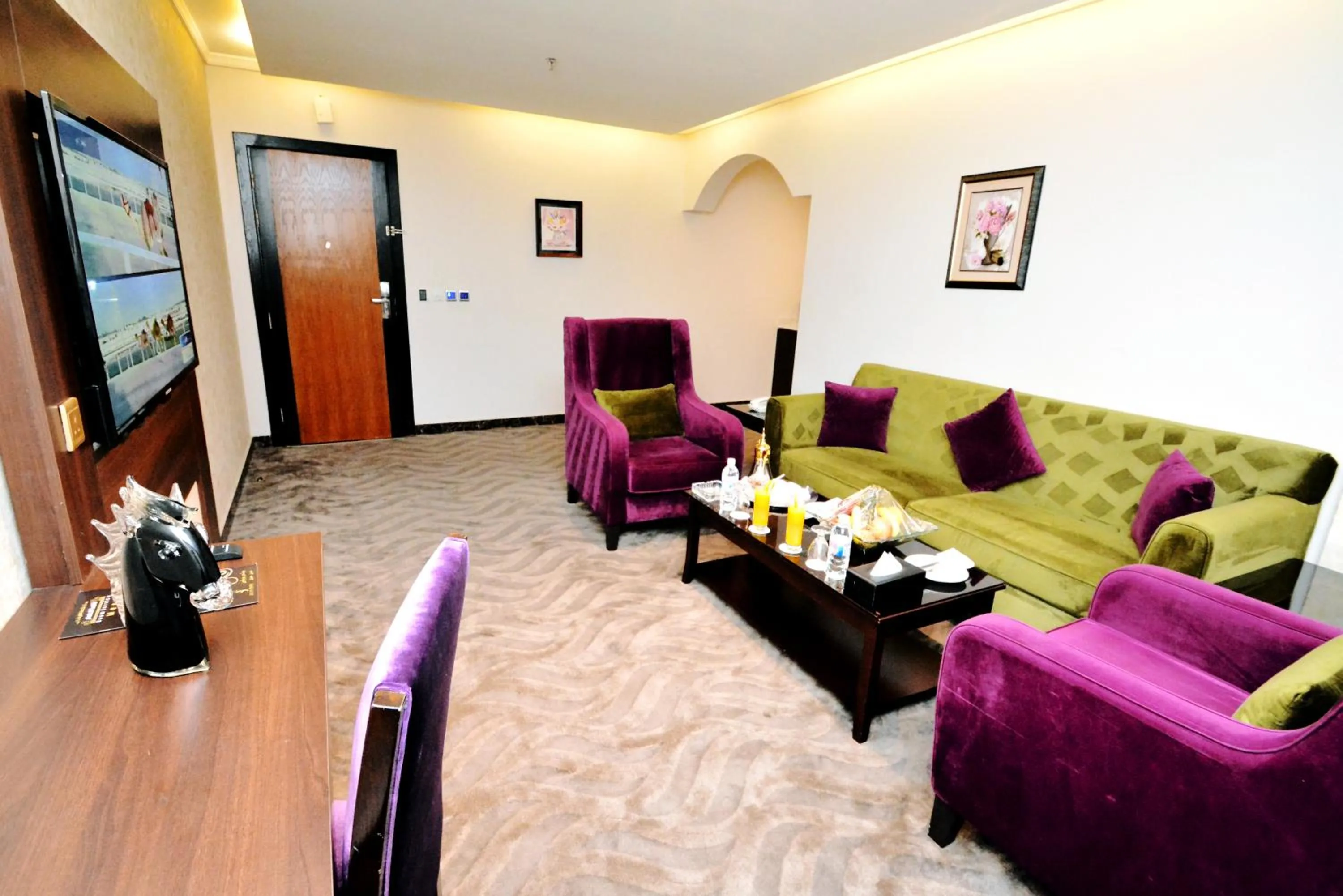 Seating area in Golden Bujari Hotel Al Khobar
