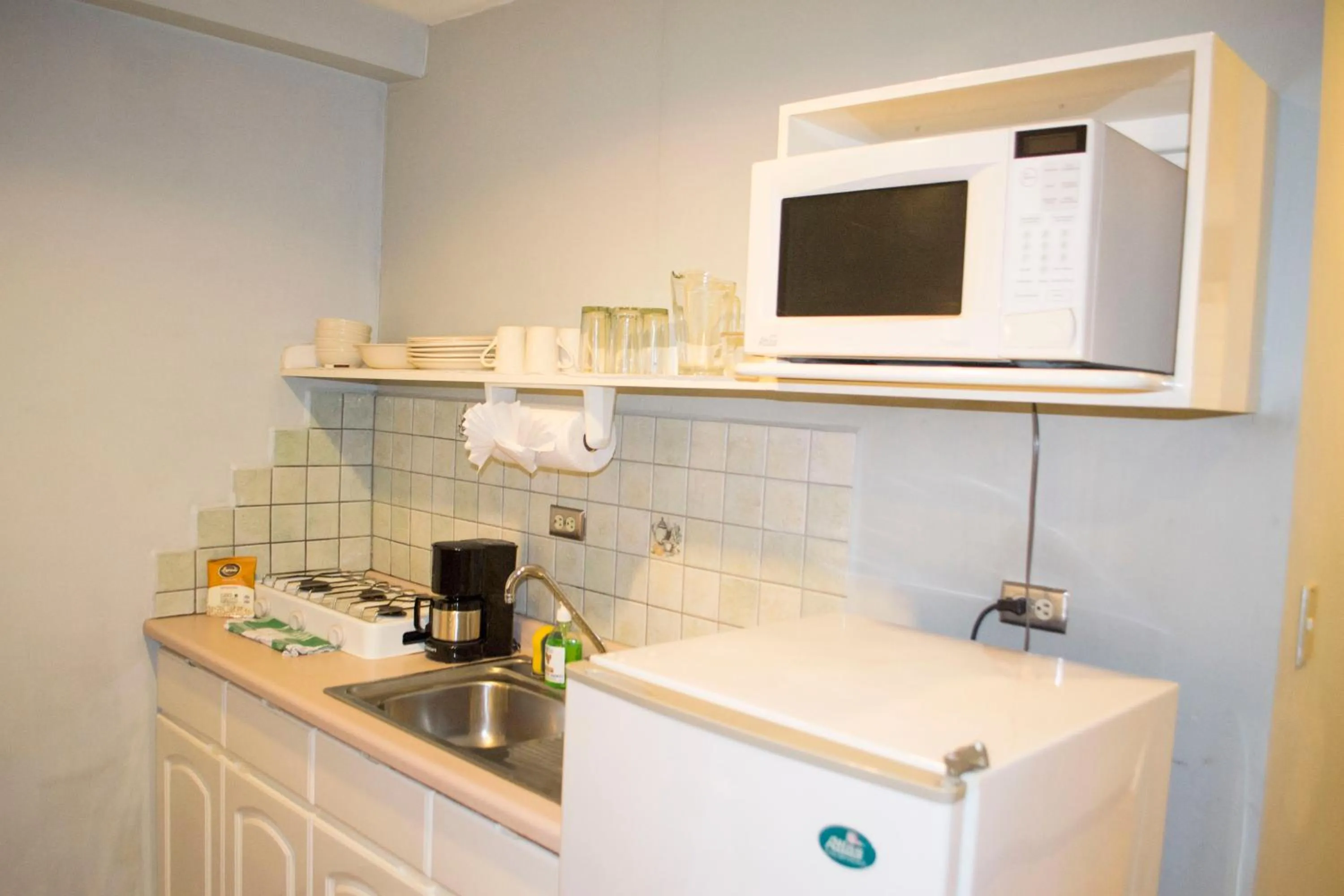 Kitchen or kitchenette in Apartotel Tairona