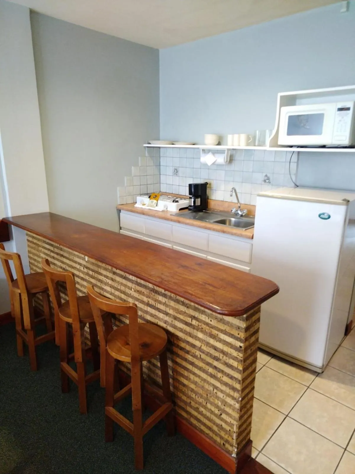 kitchen in Apartotel Tairona