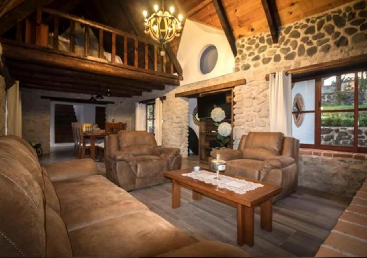 Living room in La Mora Casa de Campo