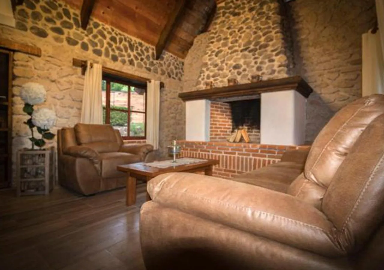 Living room in La Mora Casa de Campo