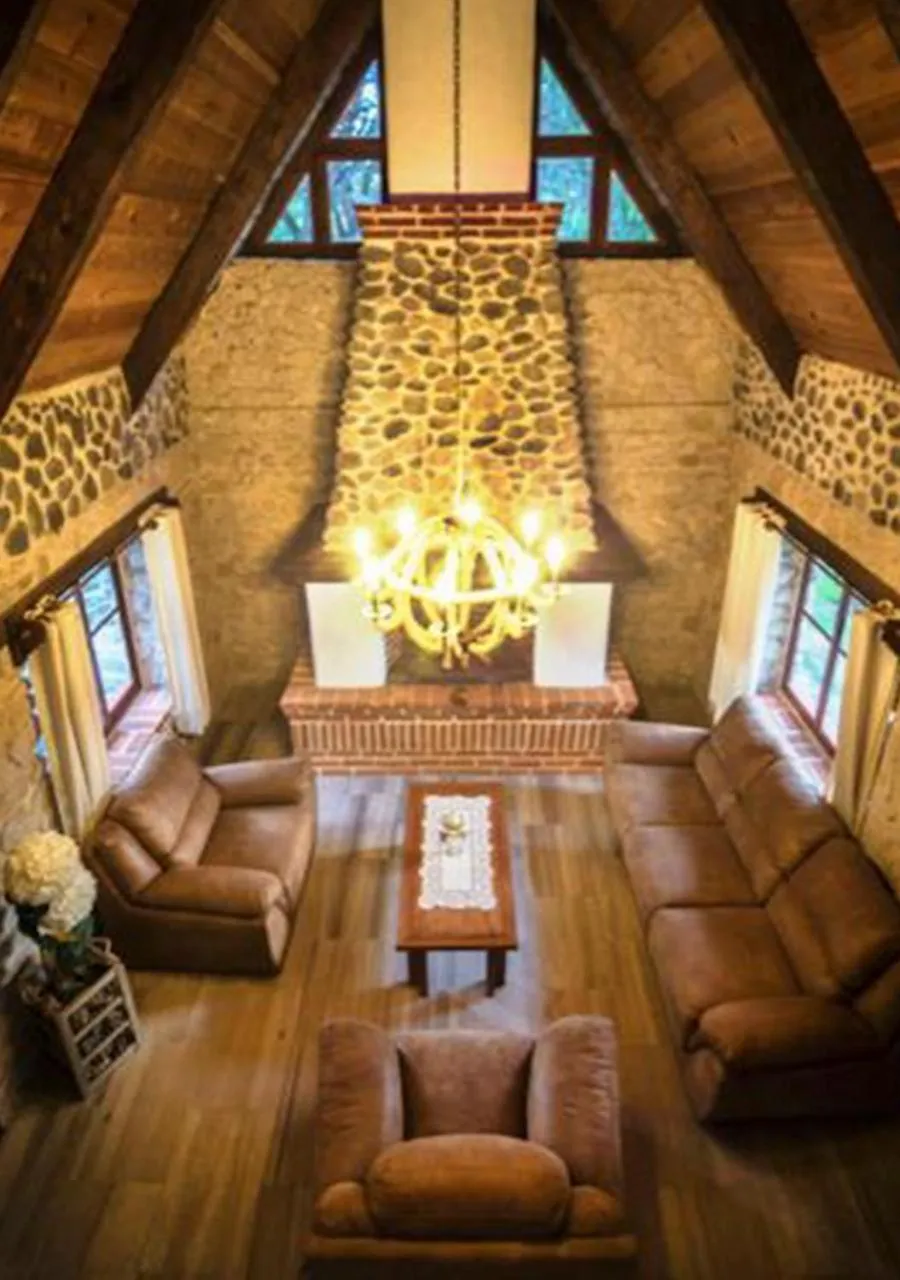 Living room in La Mora Casa de Campo