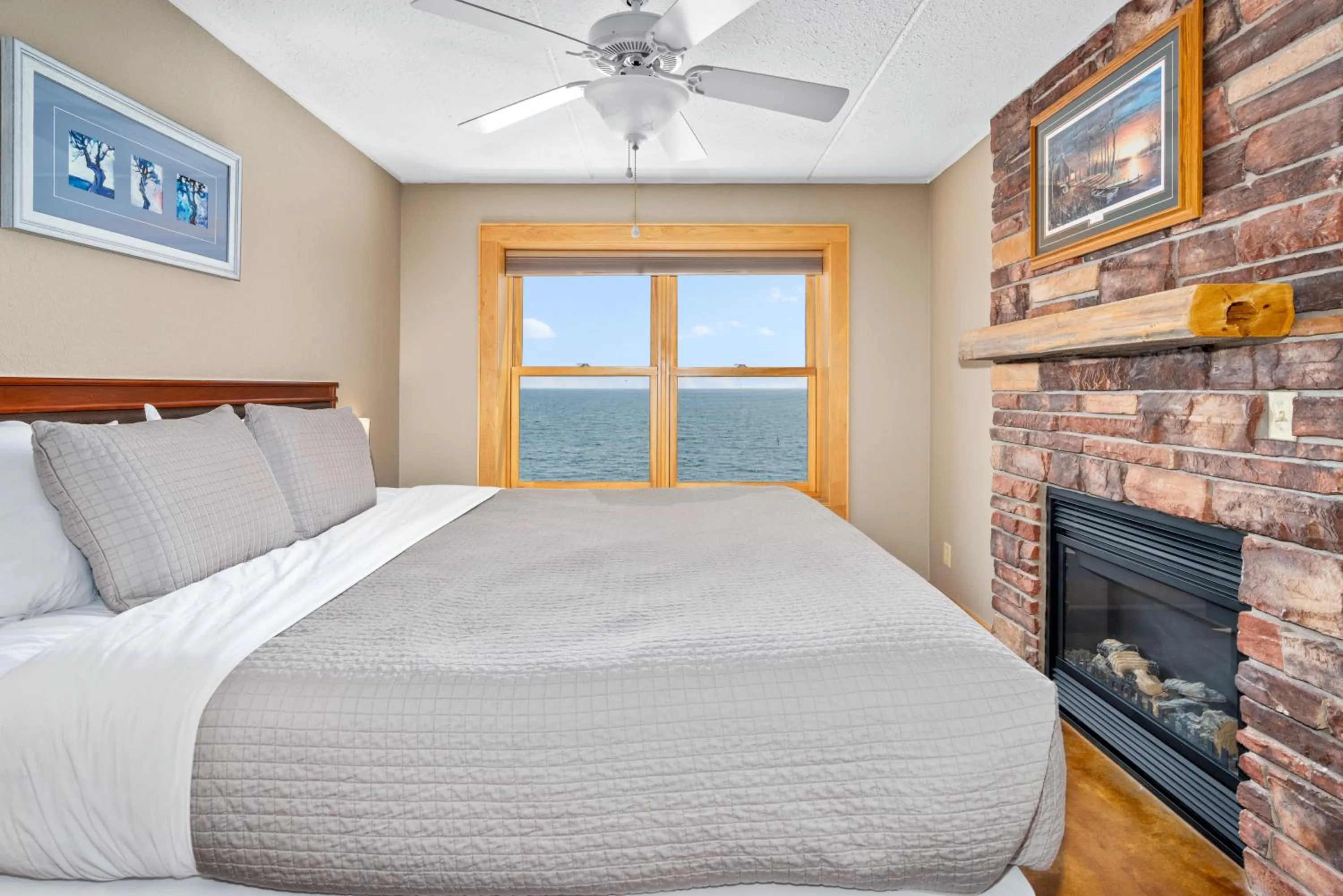 Bed in East Bay Suites