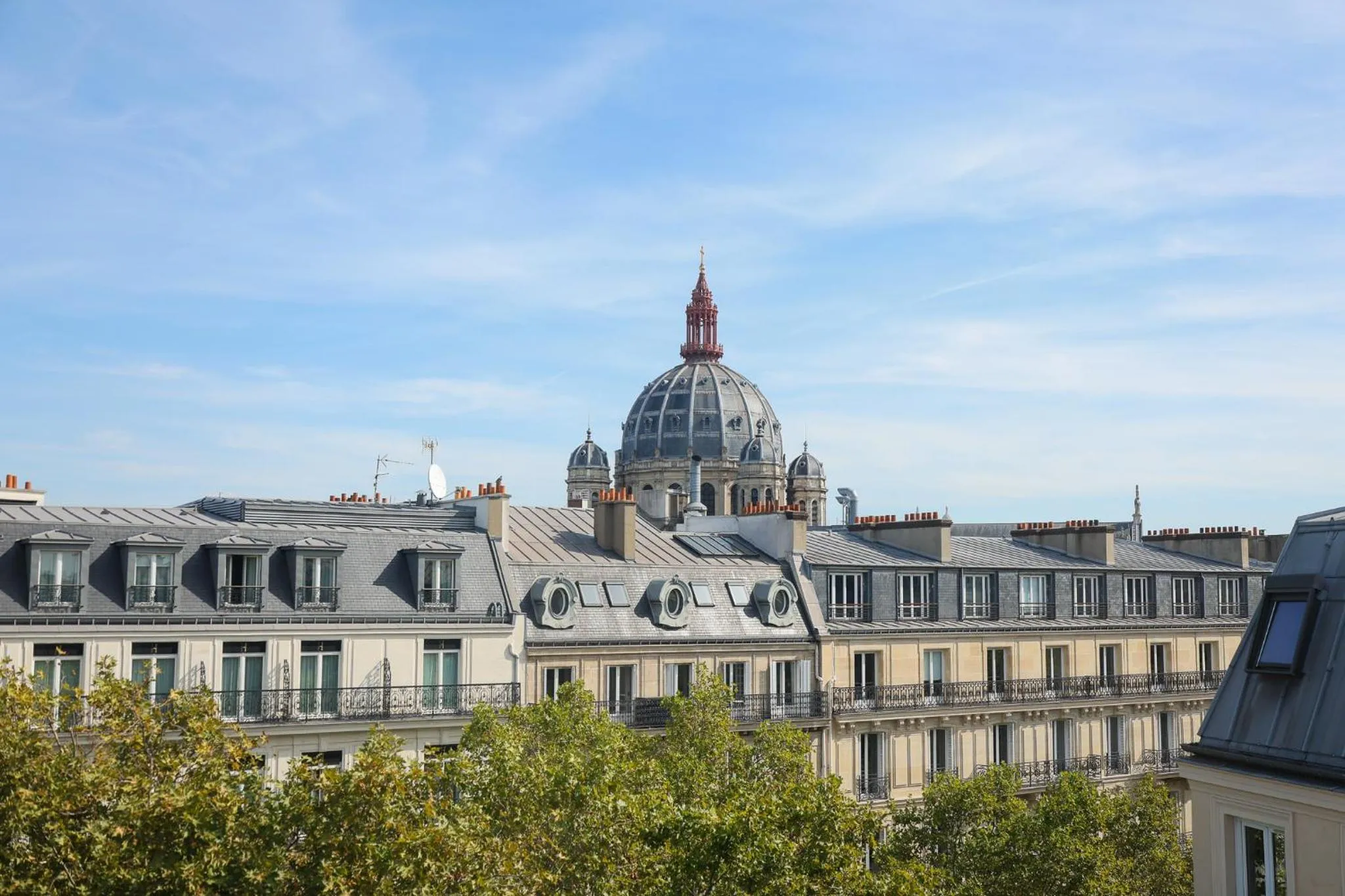 City view in Hôtel d'Argenson