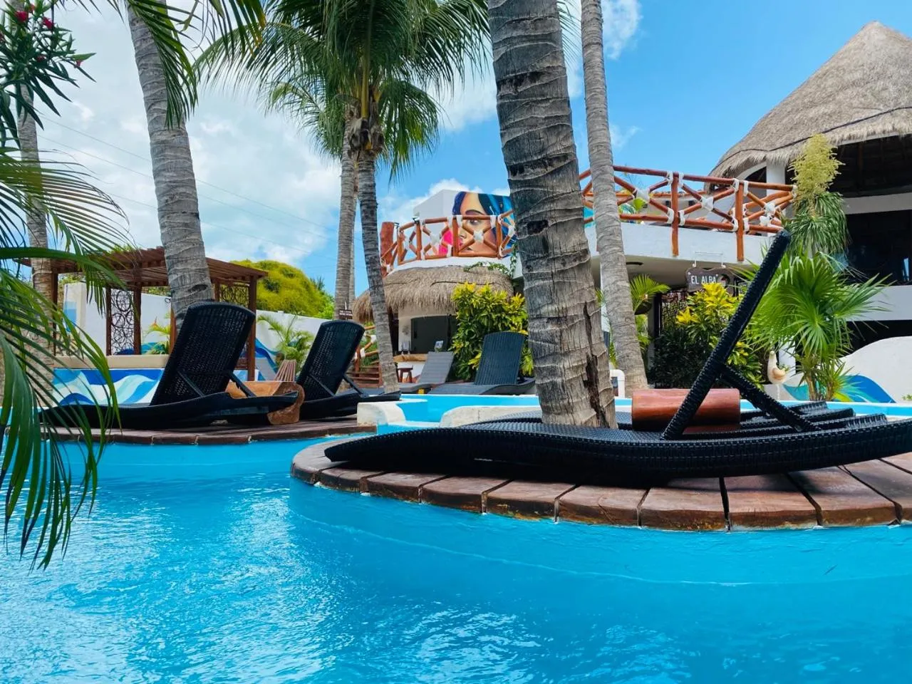 Swimming pool in Hotel Para Ti - Adults Only