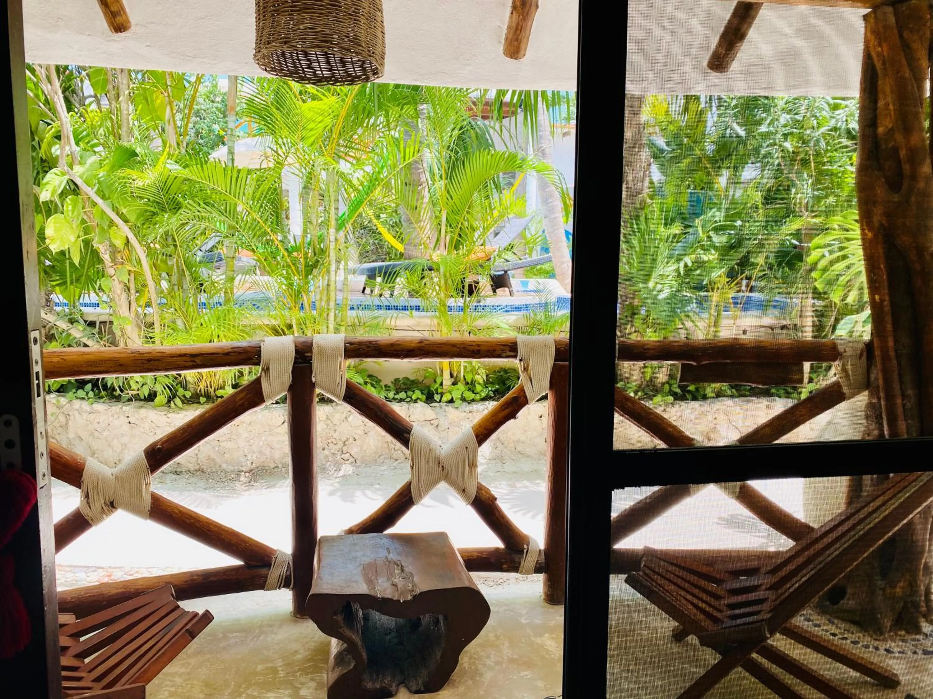 Balcony/Terrace in Hotel Para Ti - Adults Only