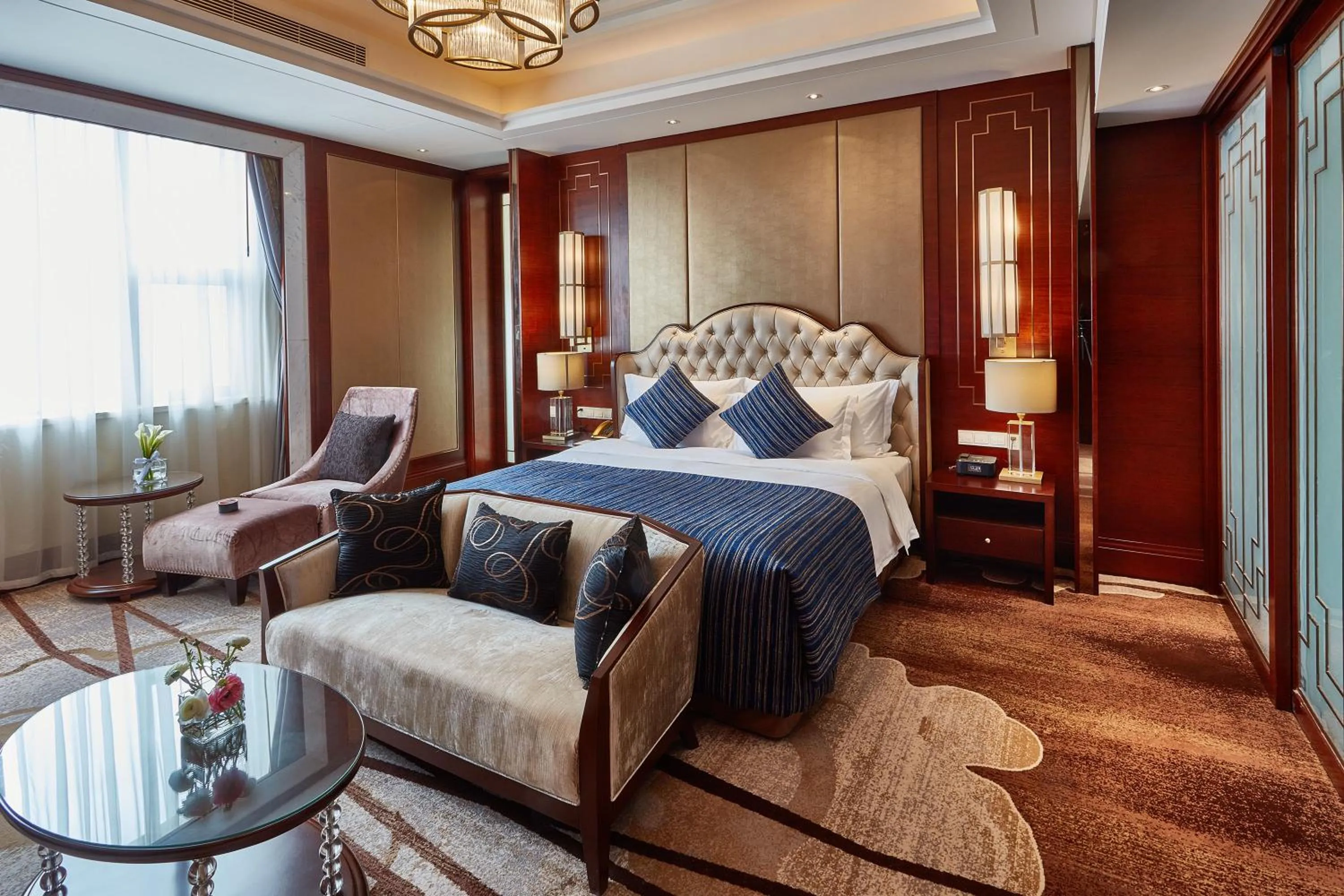 Bed in Wyndham Jingzhou