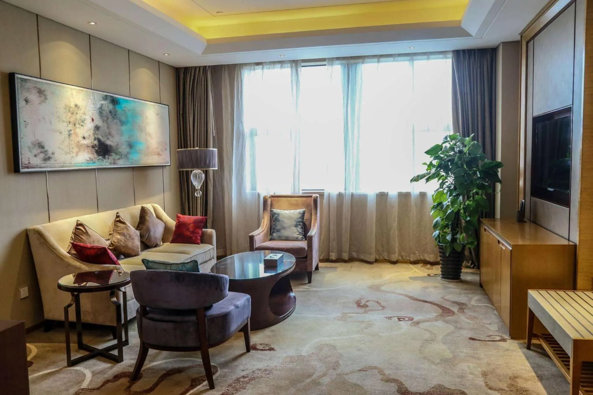 Bed in Wyndham Jingzhou