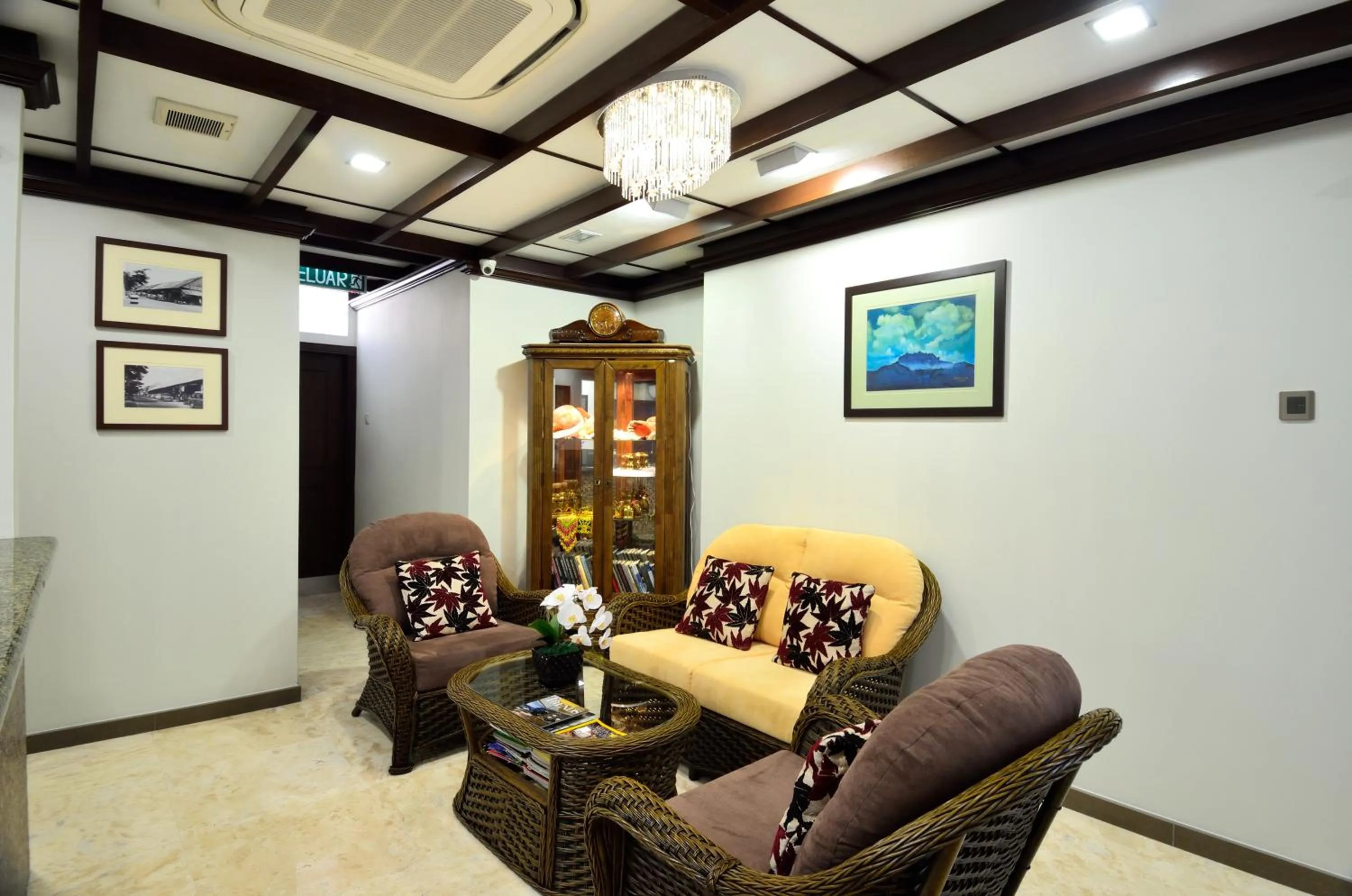 Lobby or reception in Hotel Kooler Inn