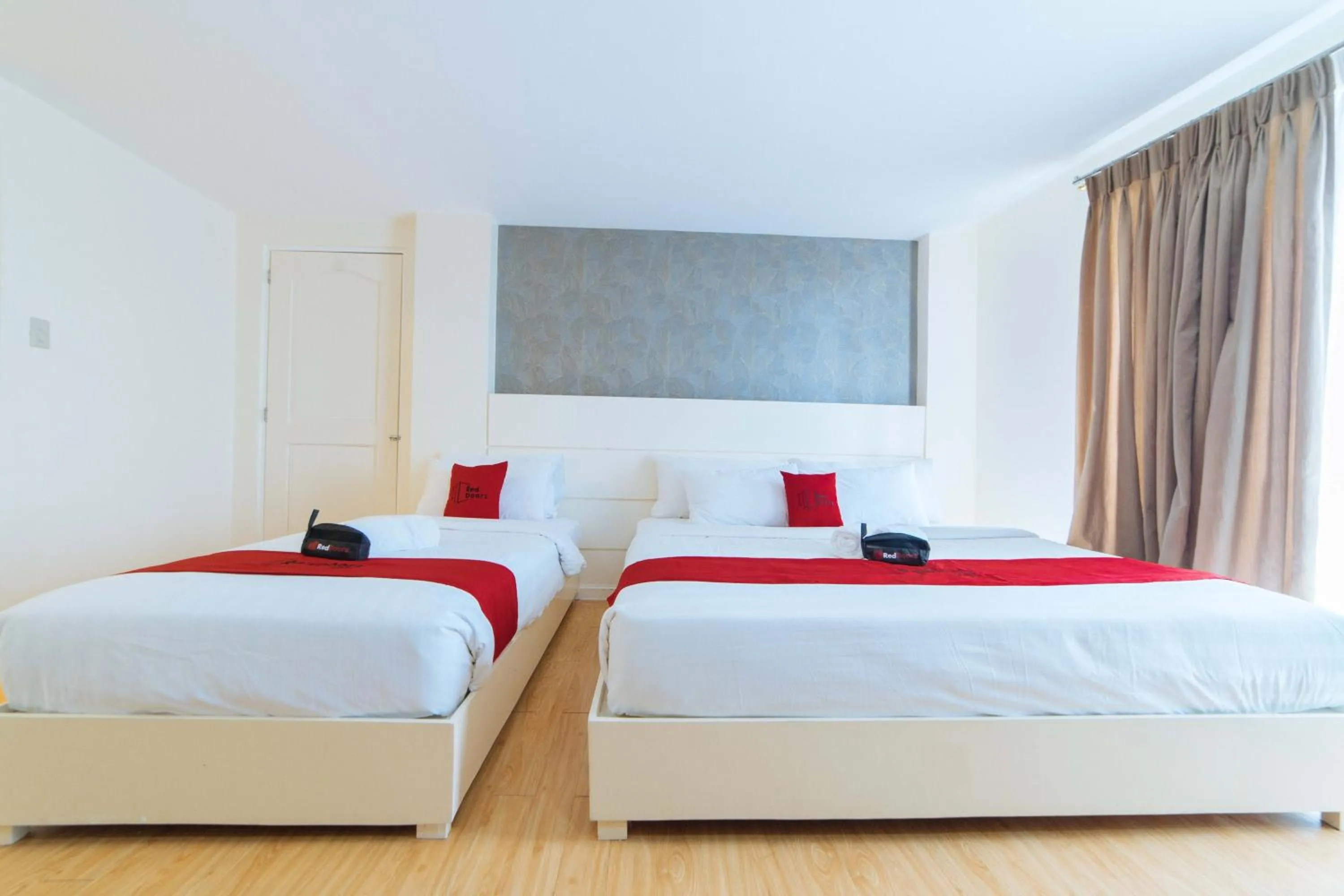 Bed in RedDoorz Plus at Hotel Metro Kalibo