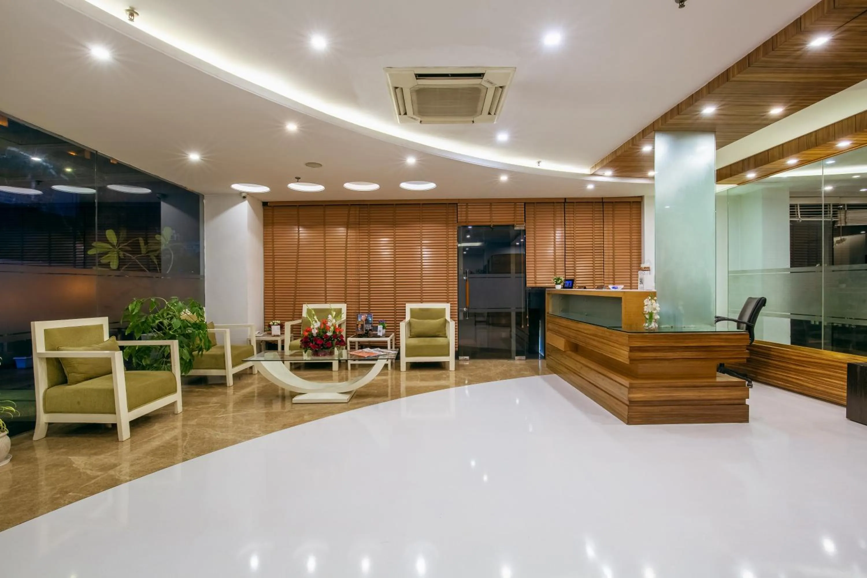 Lobby or reception in Rosewood Apartment Hotel, Gurgaon