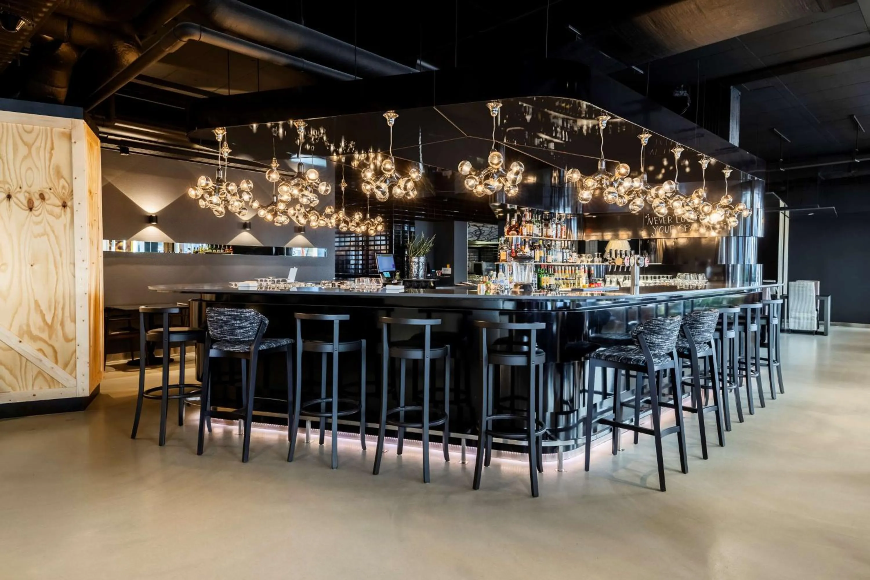 Lounge or bar in nhow Brussels Bloom