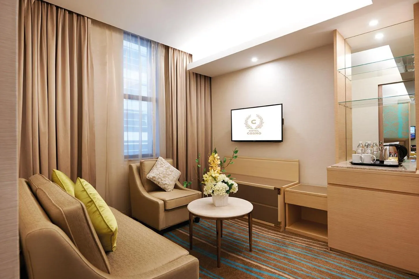 Bedroom in Cosmo Hotel Kuala Lumpur