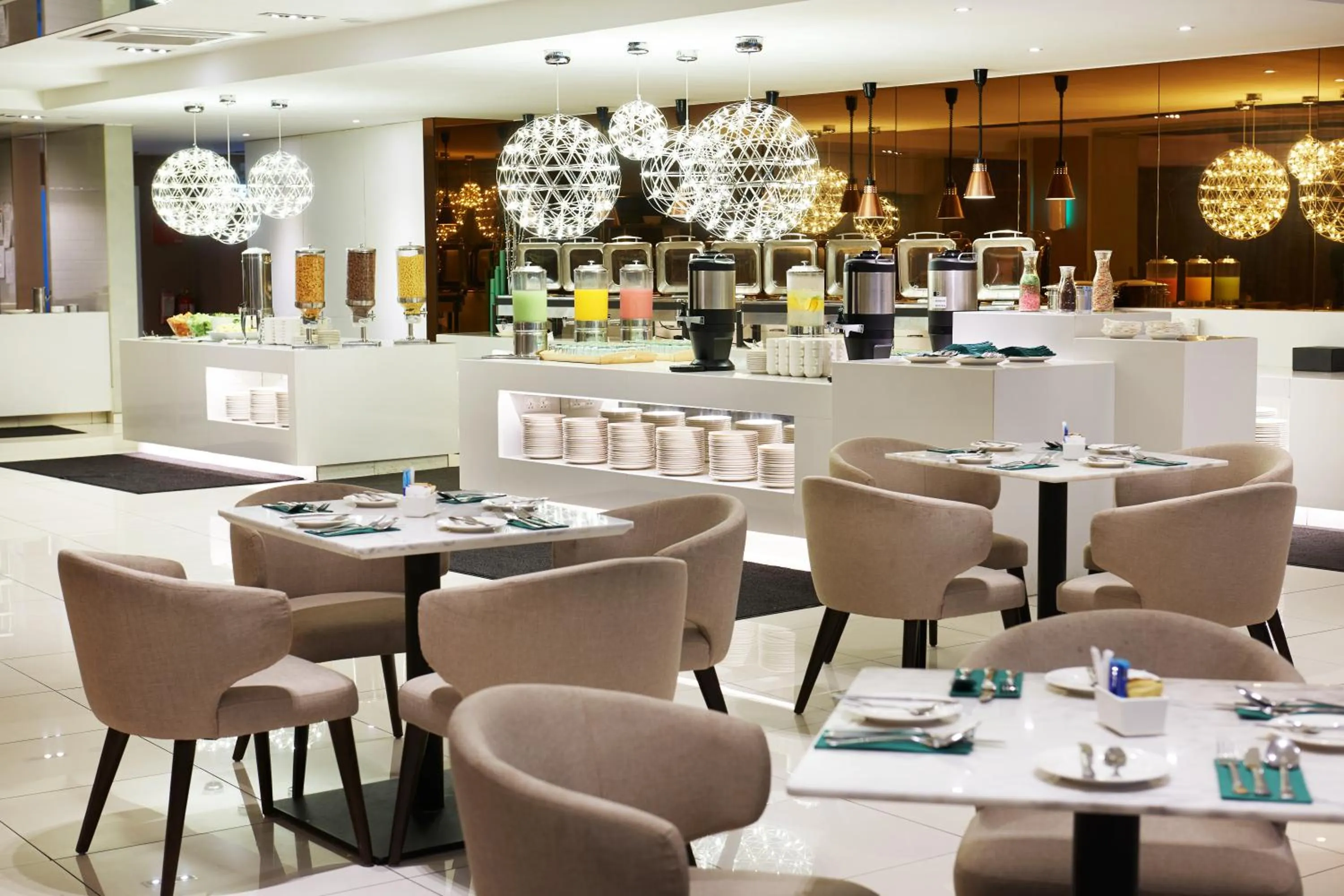 Dining area in Cosmo Hotel Kuala Lumpur