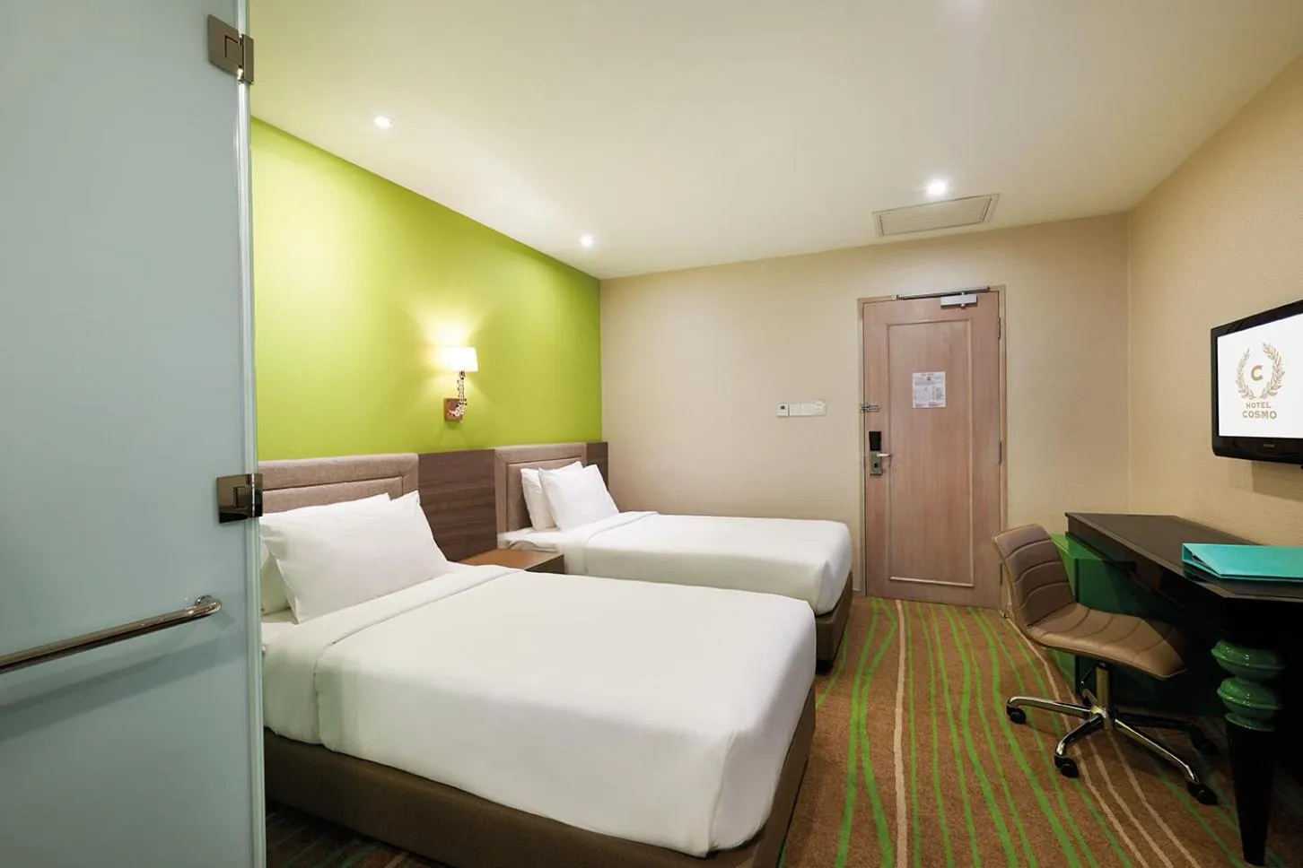 Bedroom, Bed in Cosmo Hotel Kuala Lumpur