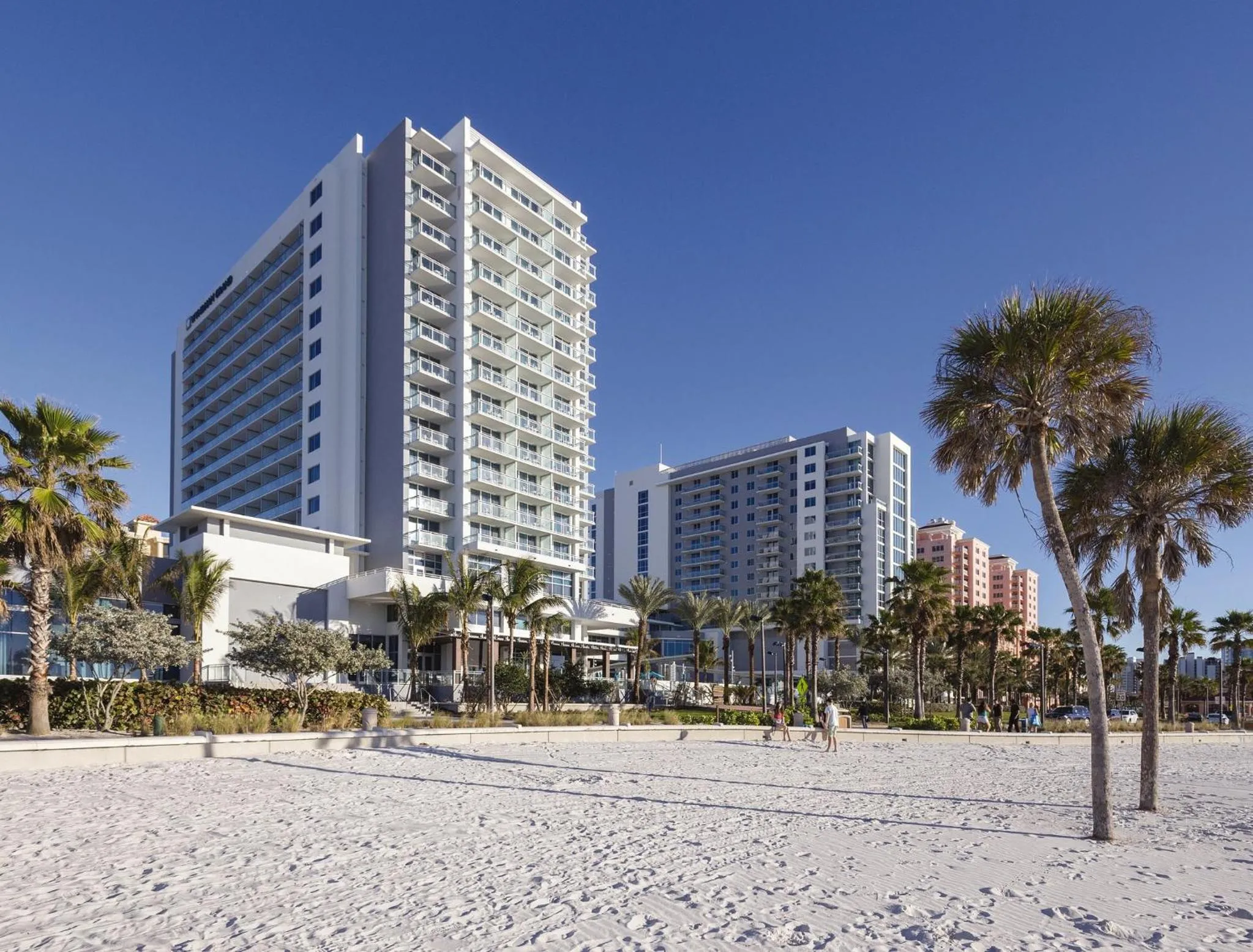 Property building in Club Wyndham Clearwater Beach Resort