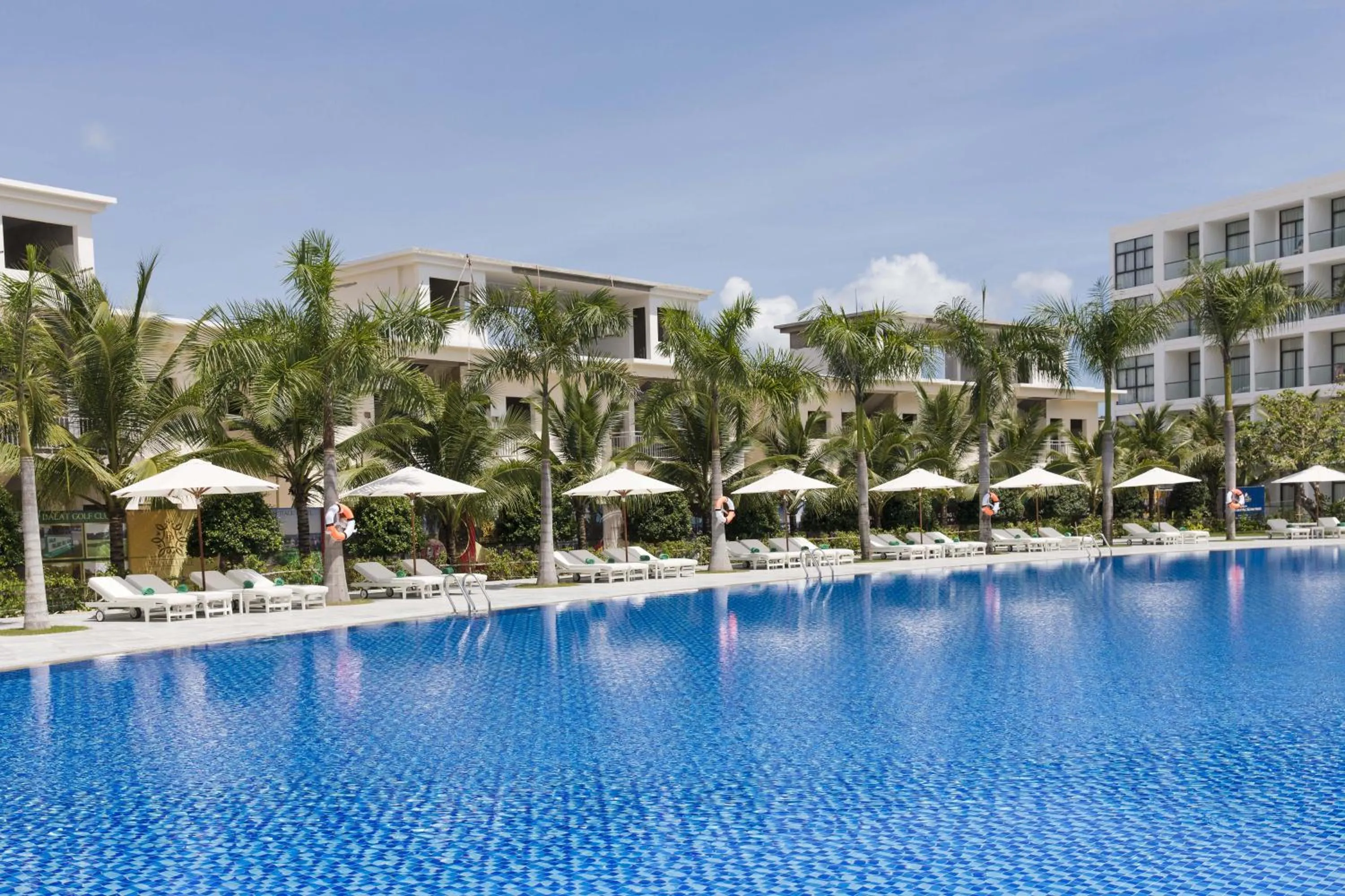Swimming pool in CostaBella Resort Nha Trang