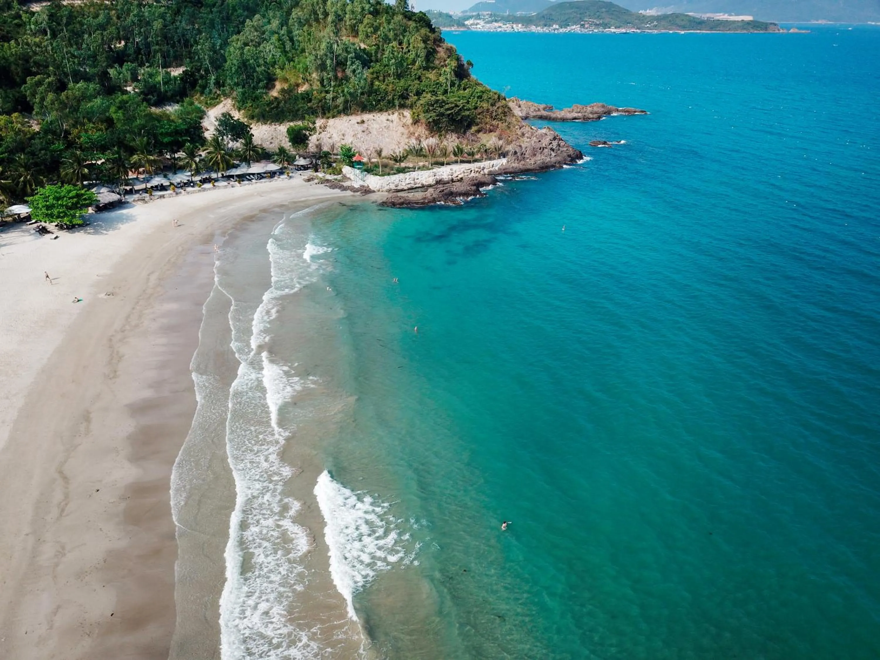 Beach in CostaBella Resort Nha Trang