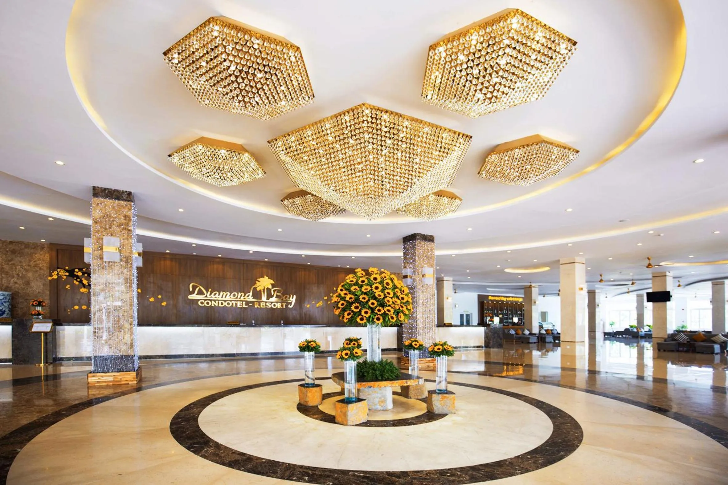 Property building in Diamond Bay Condotel Resort Nha Trang