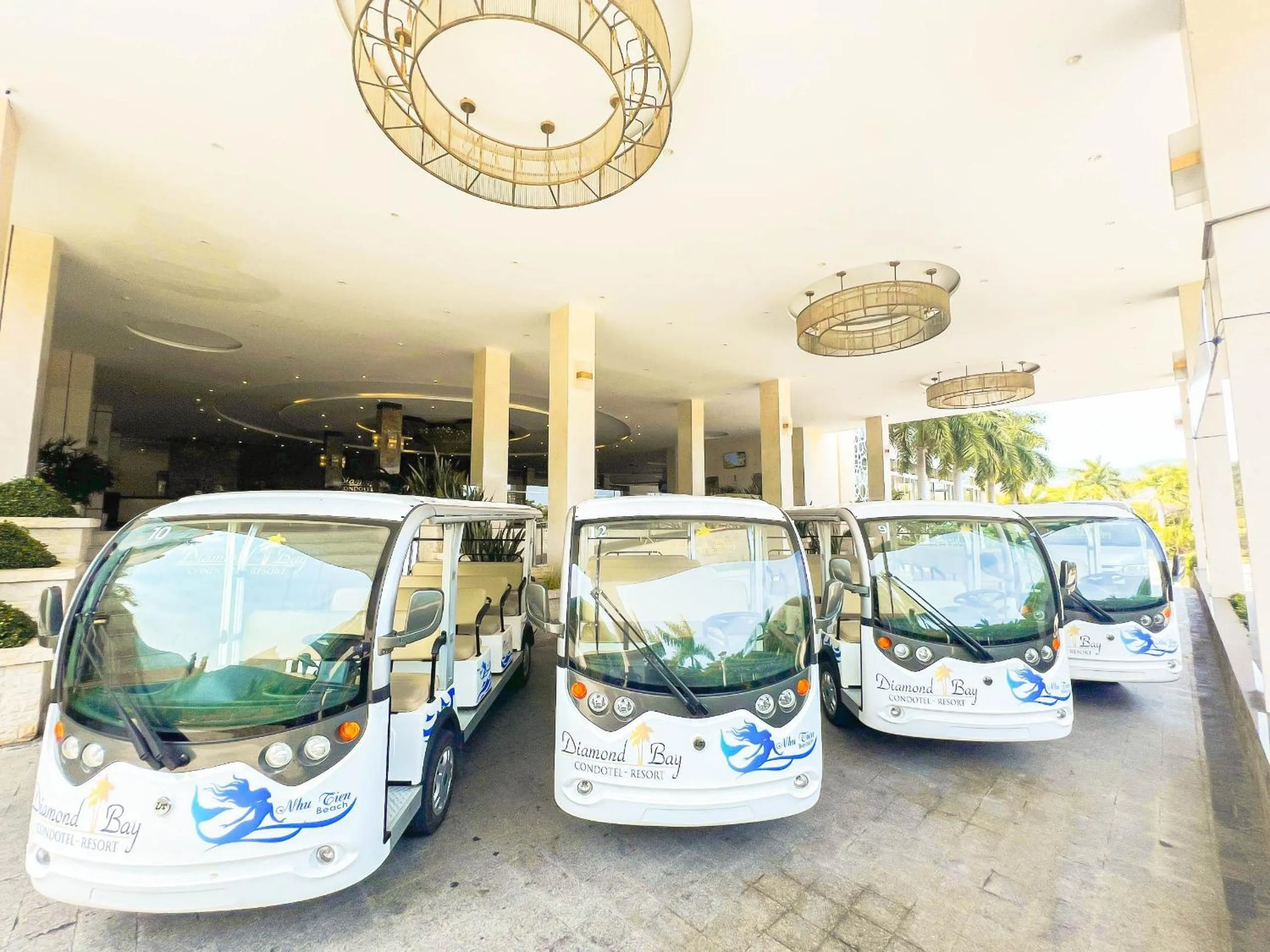 Property building in Diamond Bay Condotel Resort Nha Trang