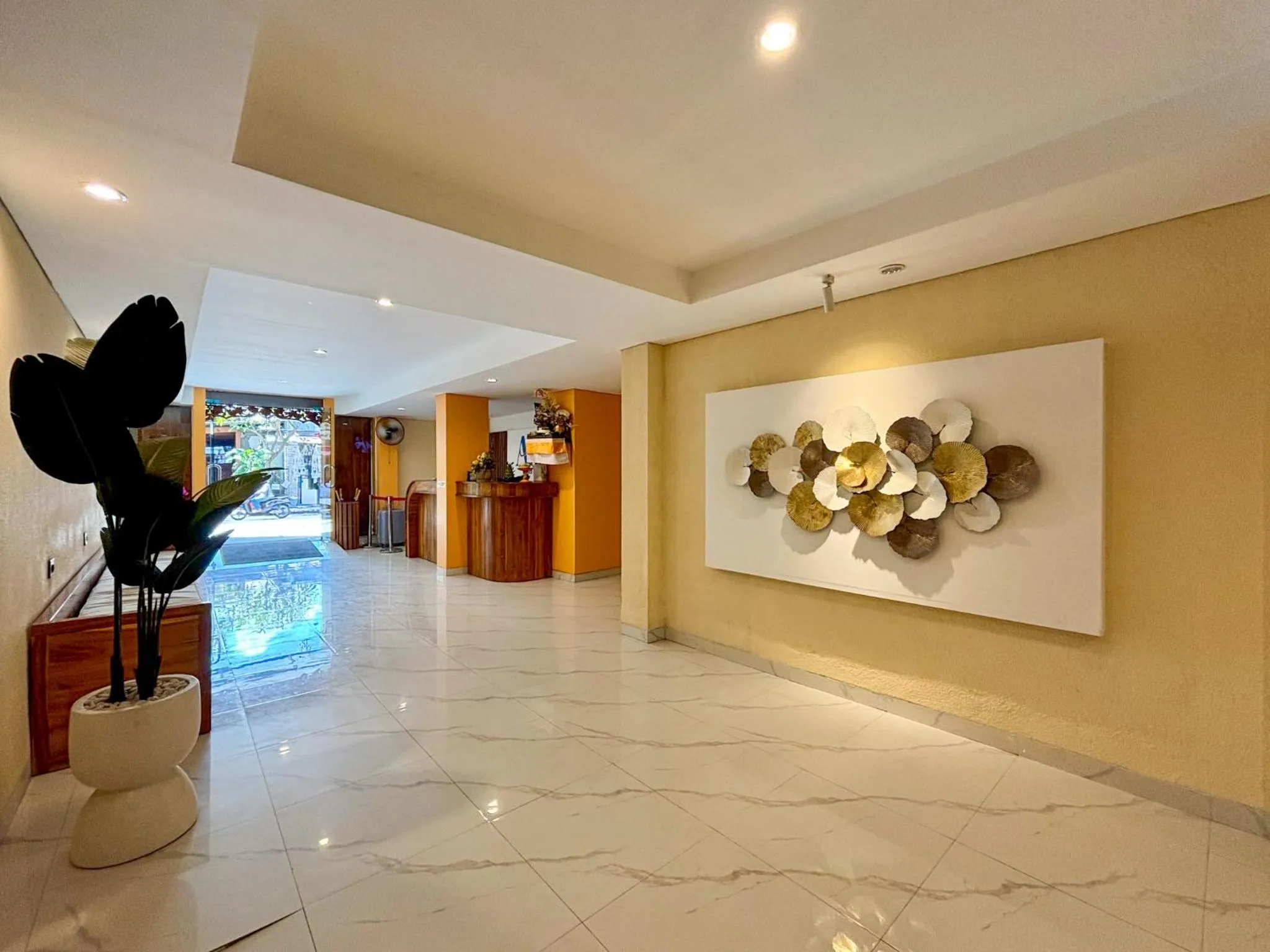 Lobby or reception in AB Hotel Kuta