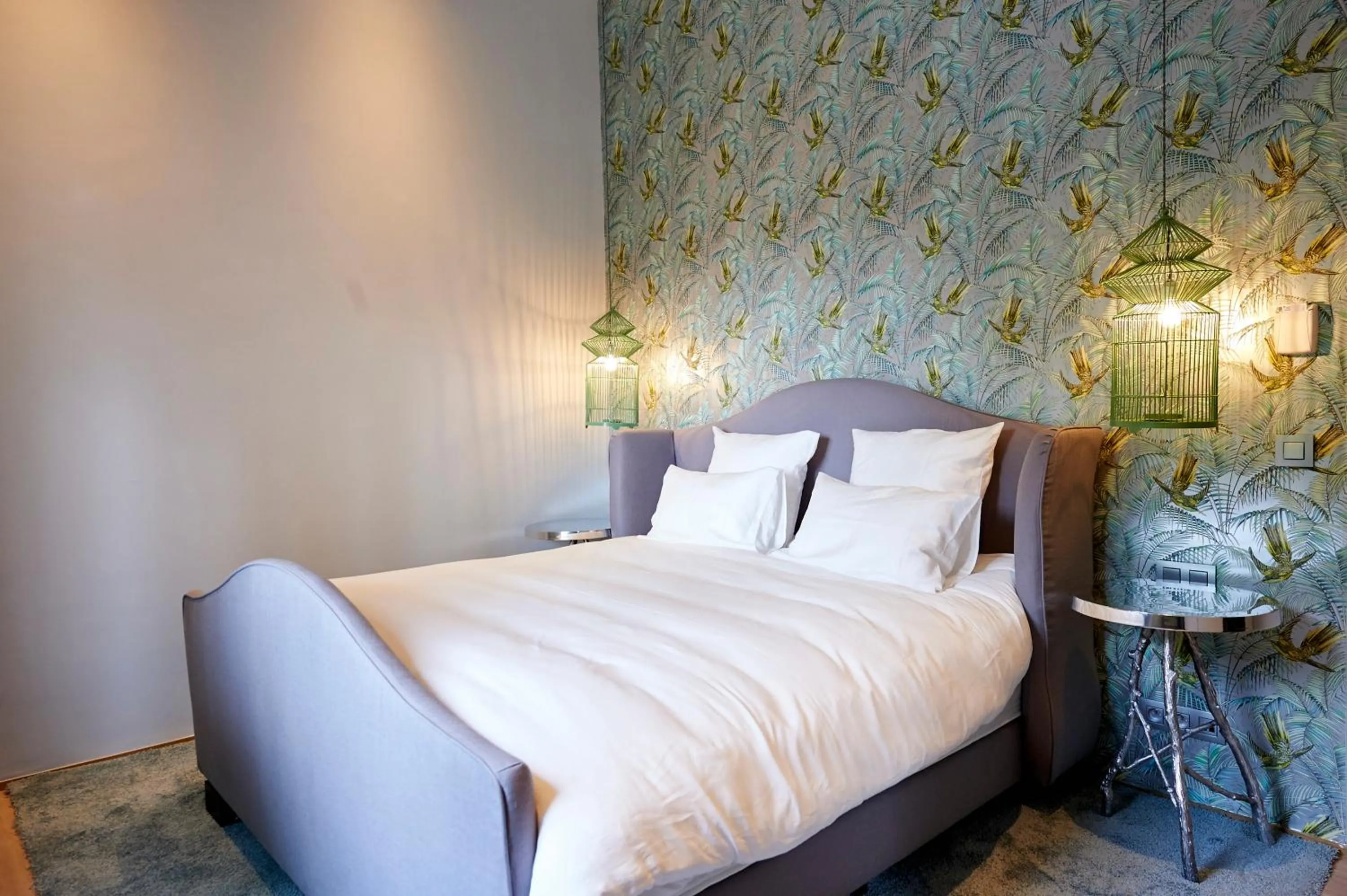 Bedroom, Bed in Hotel Groenendaal