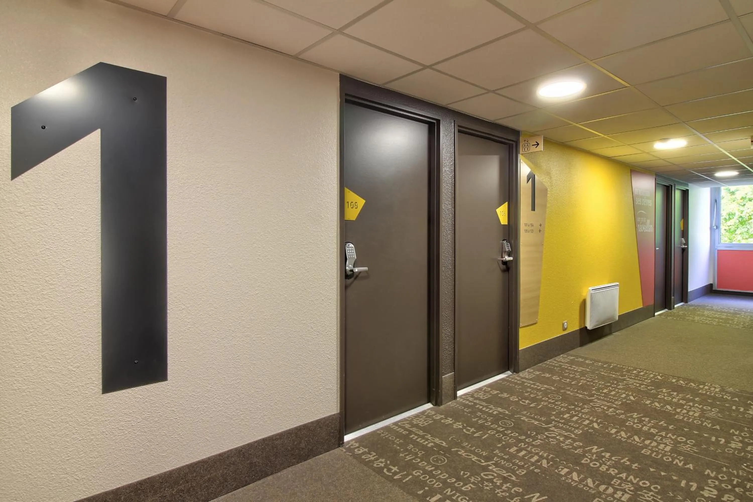 Area and facilities in B&B HOTEL Beaune Sud 1 Palais des Congrès