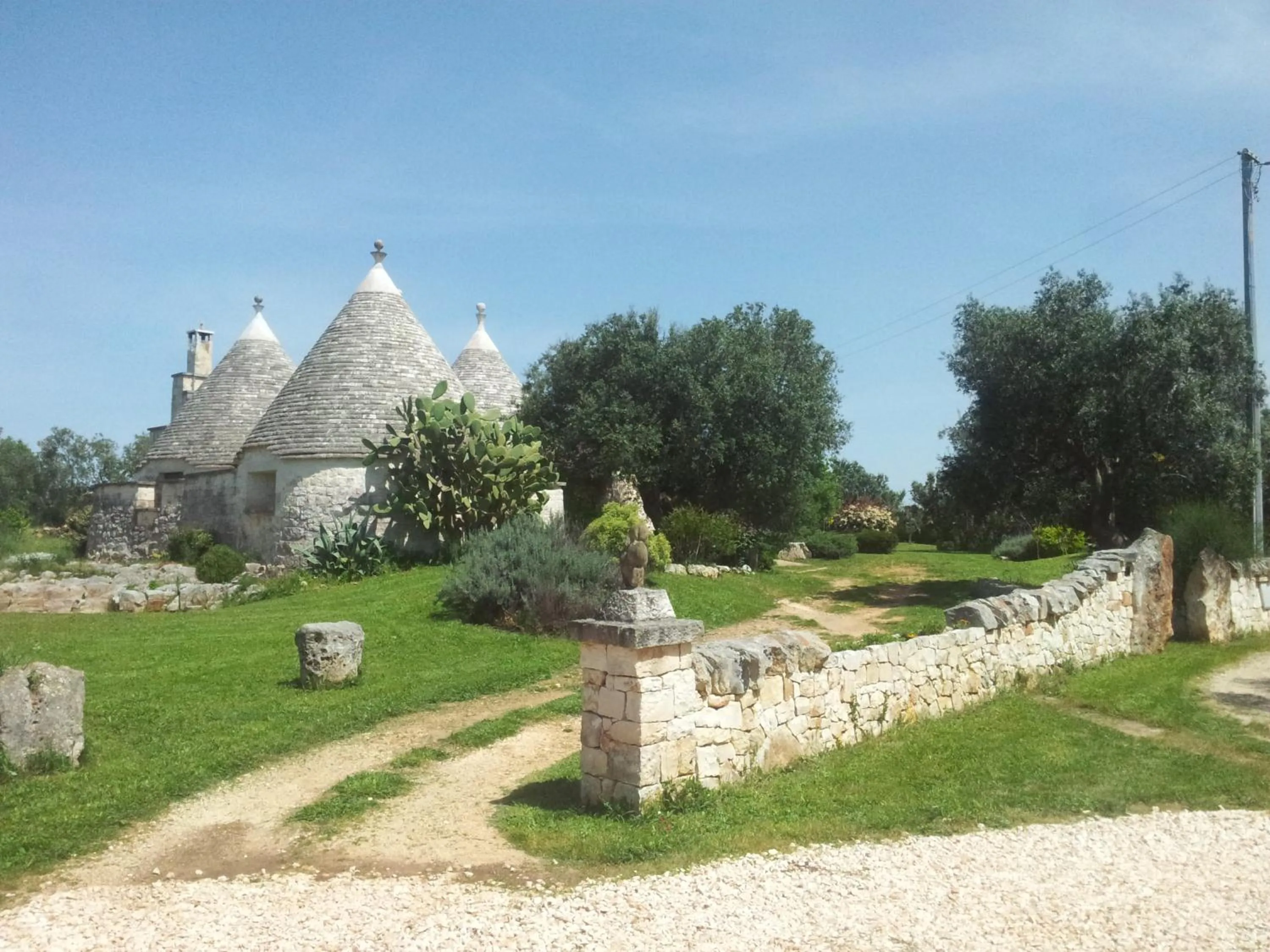Garden in B&B La Gufa