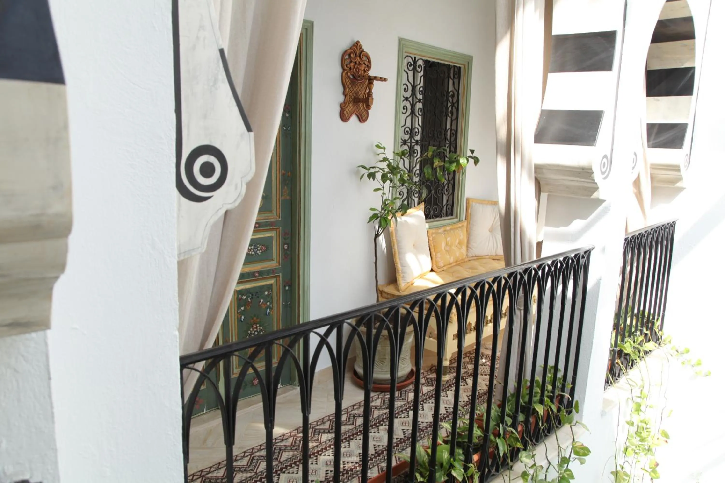 Balcony/Terrace in El Patio Courtyard House