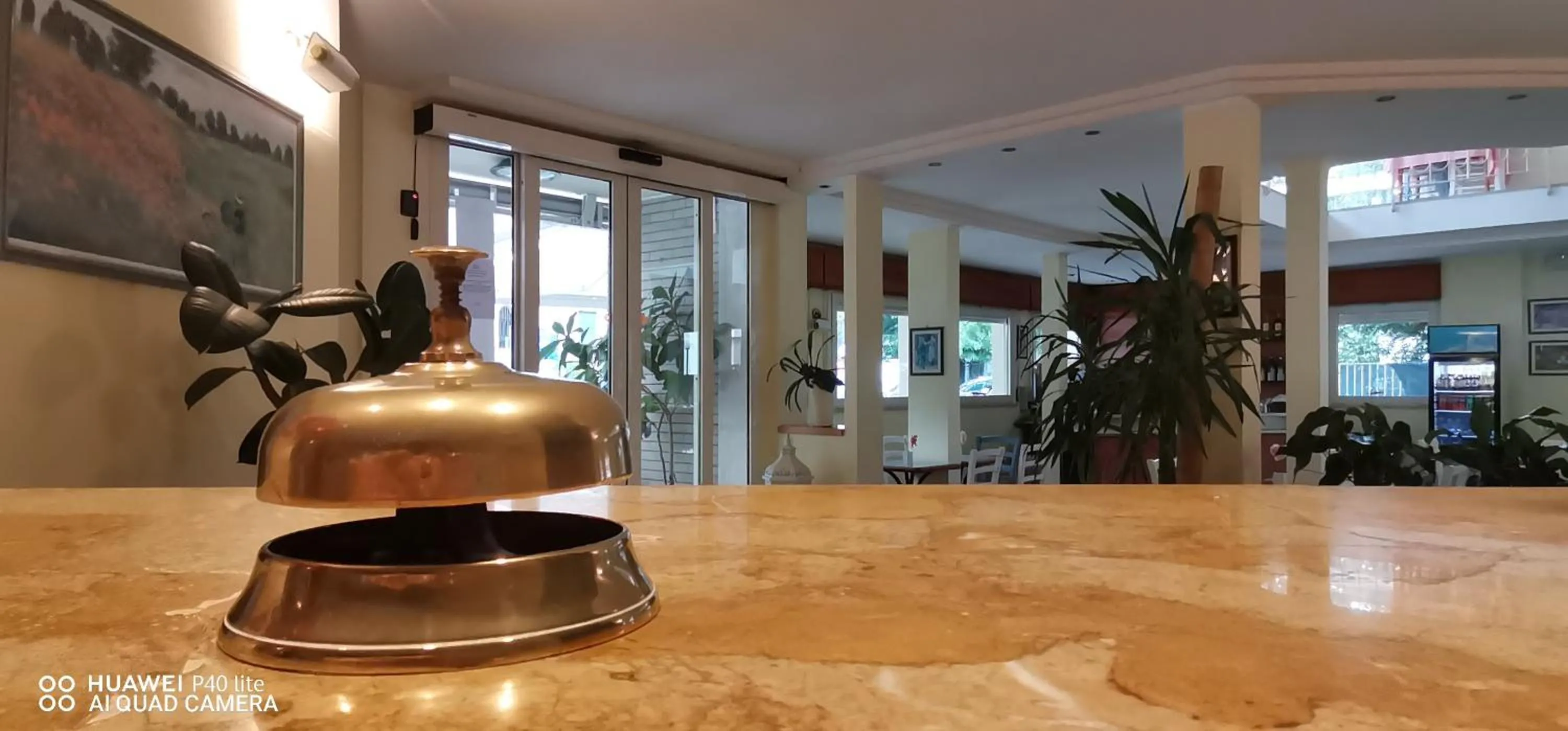 Lobby or reception in Hotel Rugantino