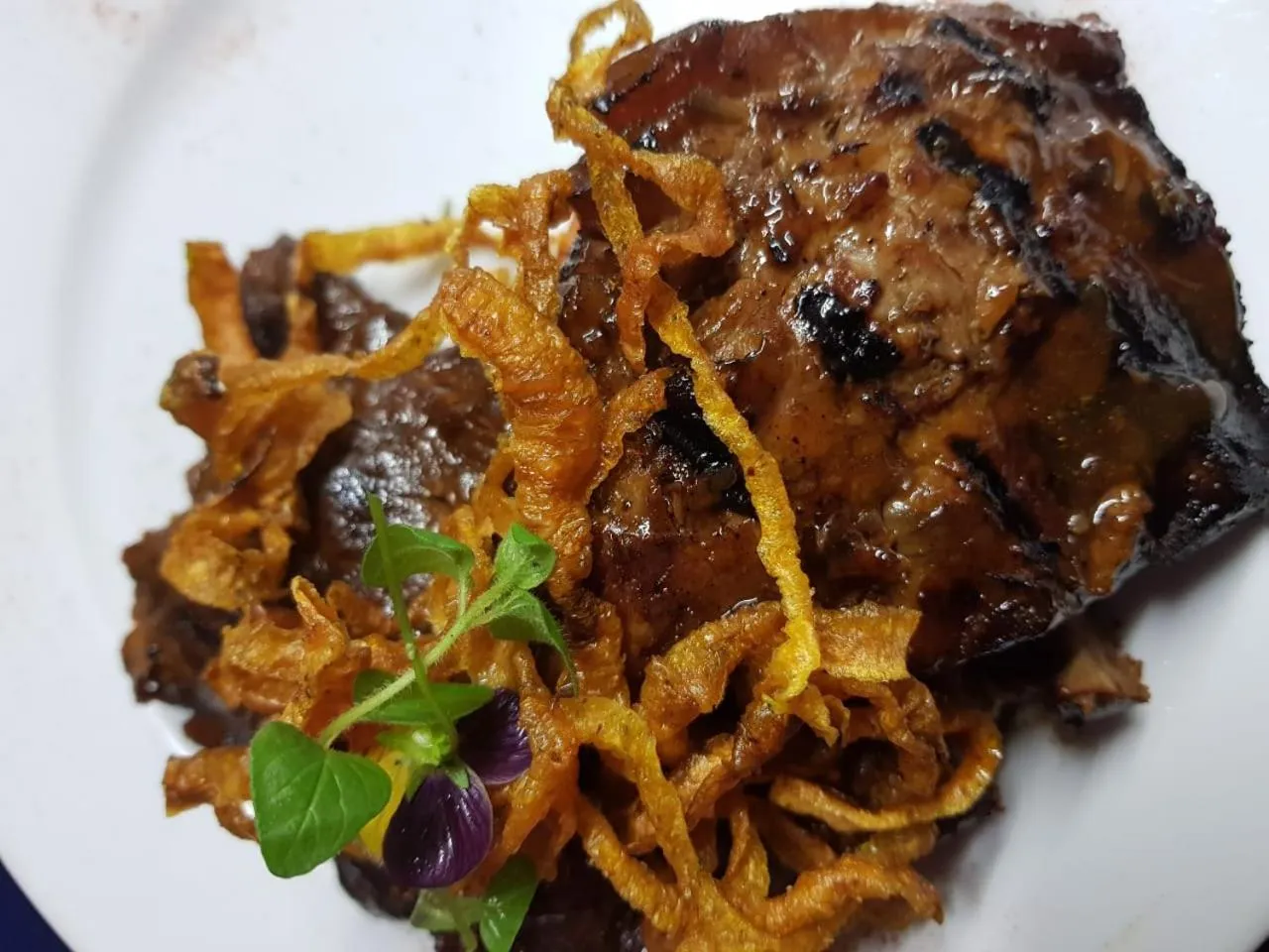 Food close-up in Kuruman Inn