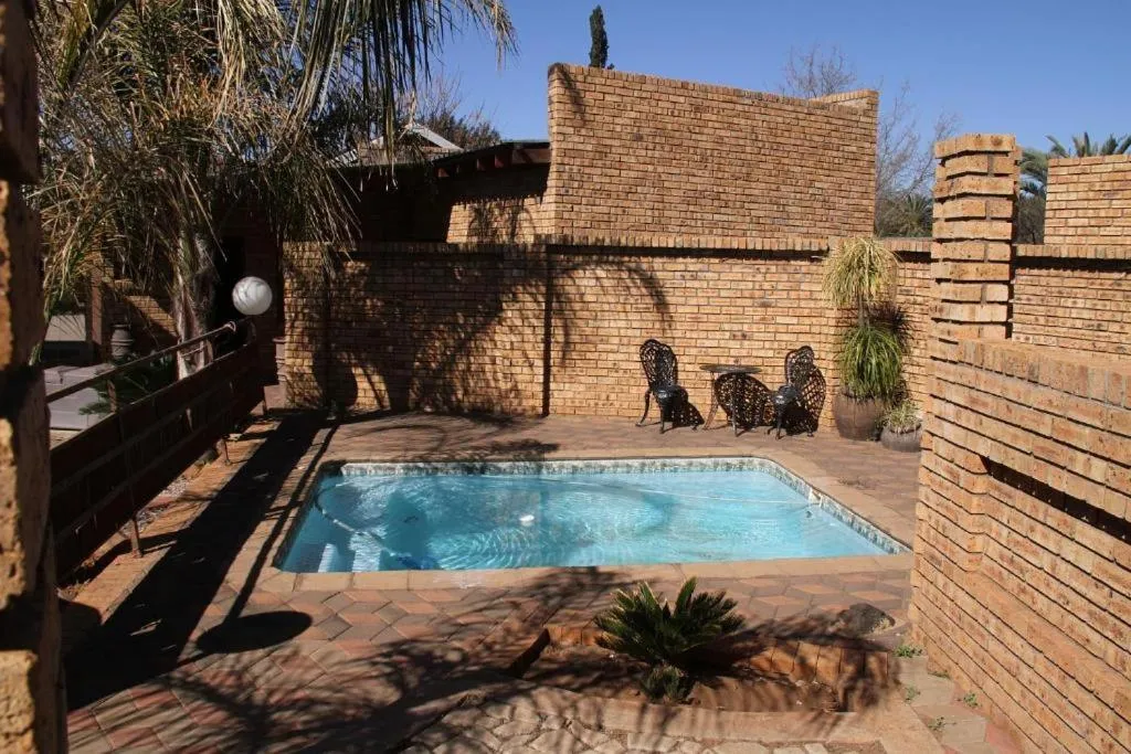 Pool view in Kuruman Inn