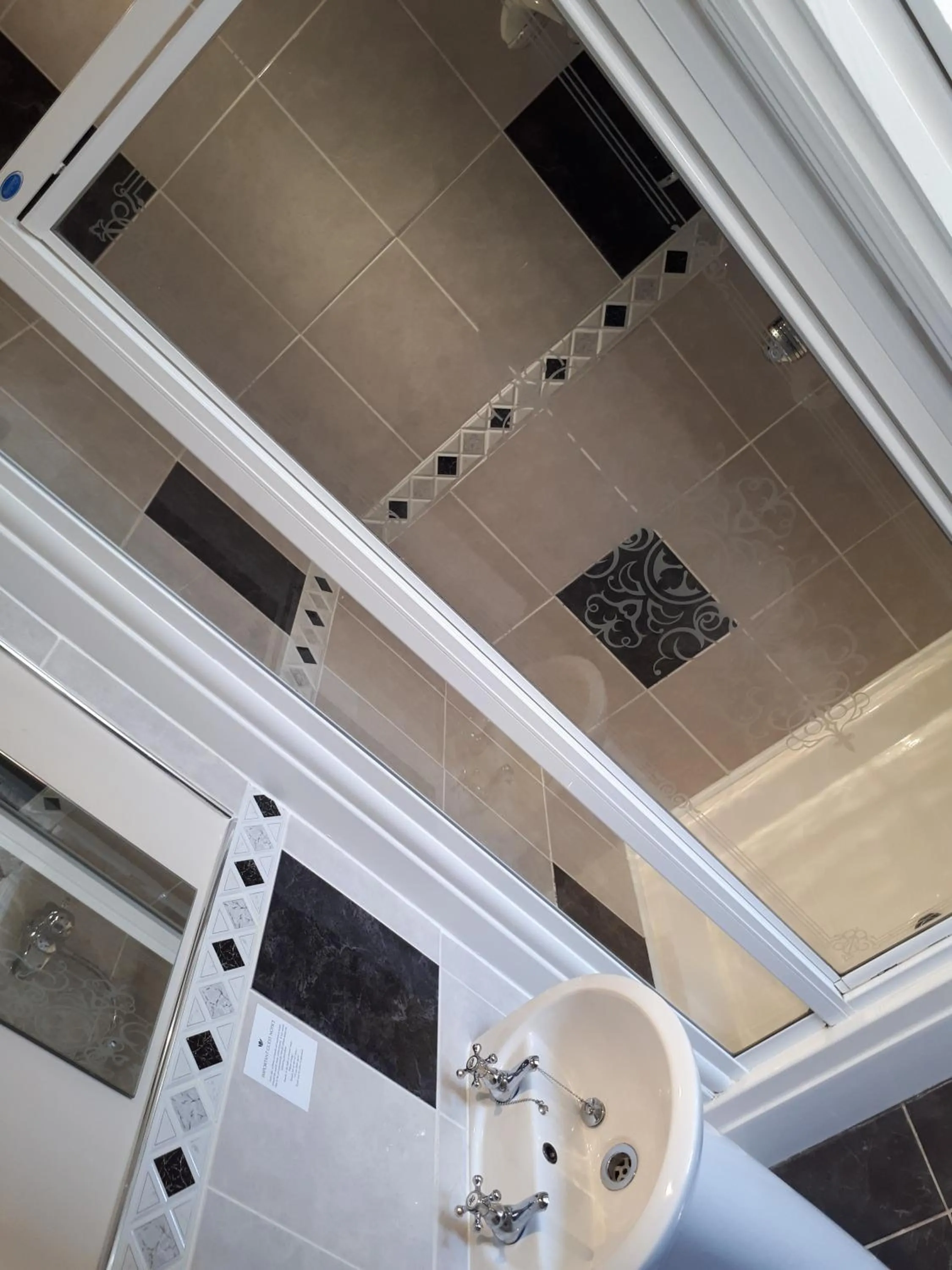 Shower in Anglesey Hotel