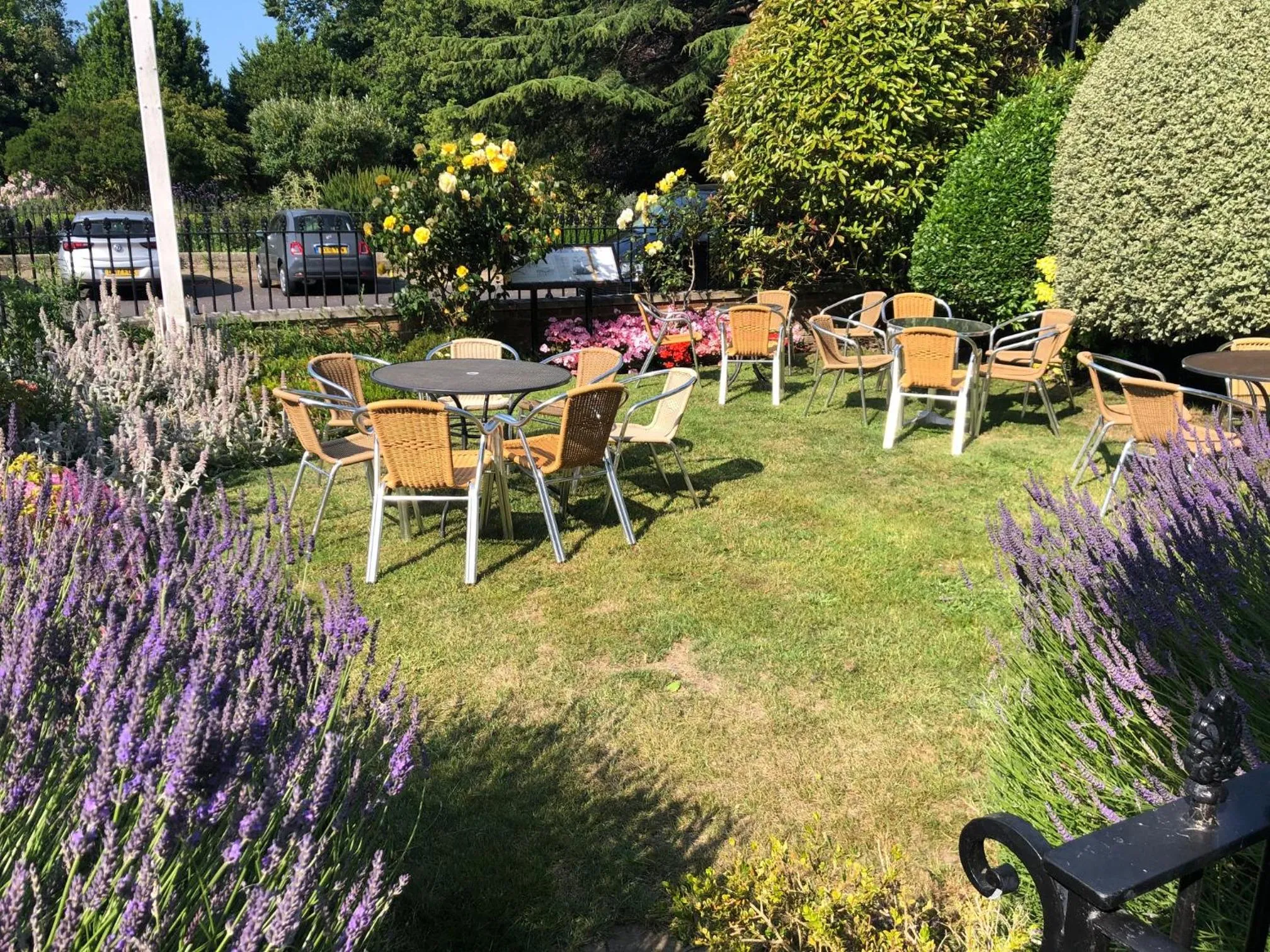 Garden in Anglesey Hotel