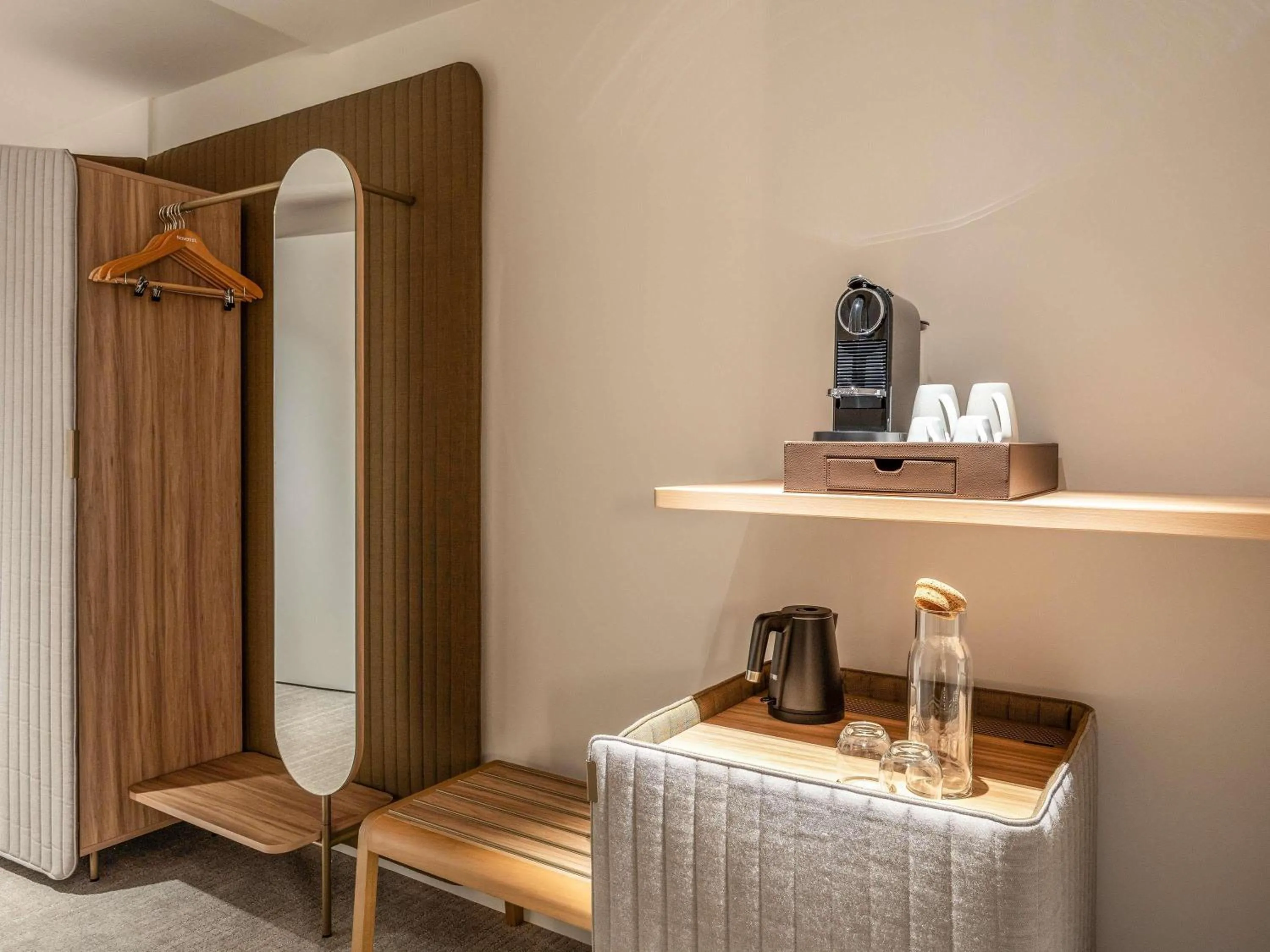 Bedroom in Novotel Brugge Centrum