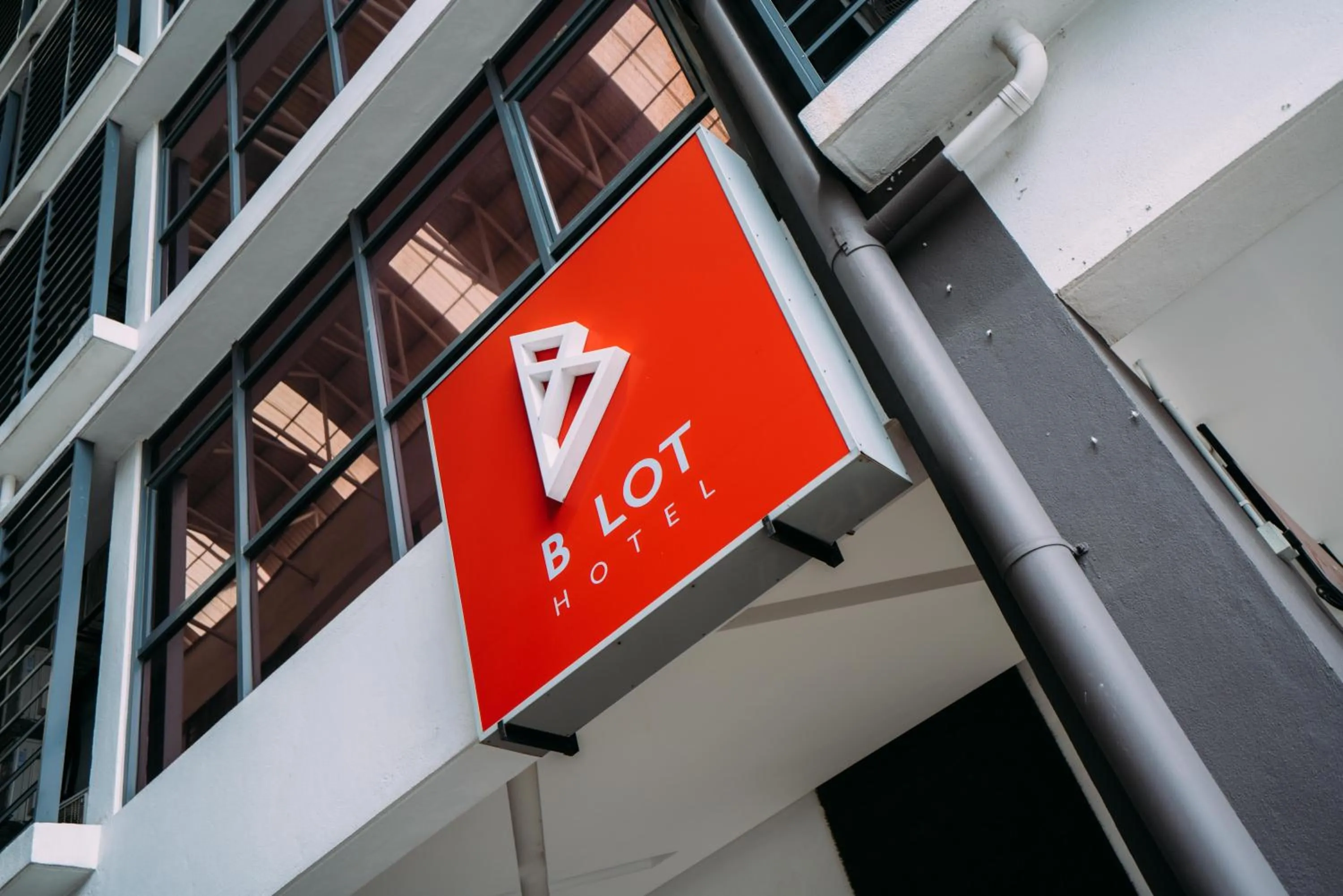 Facade/entrance in B Lot Hotel