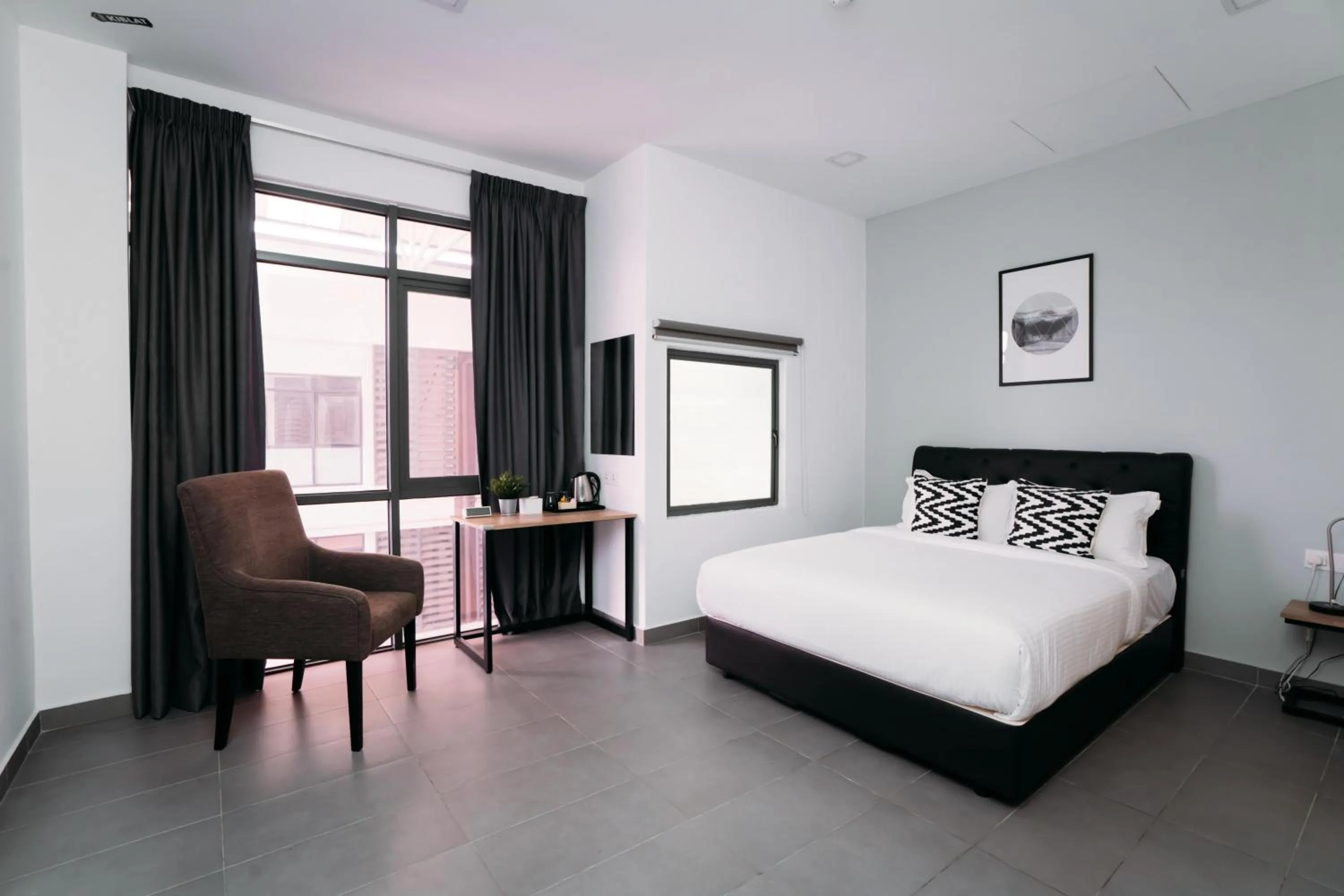 Photo of the whole room, Bed in B Lot Hotel