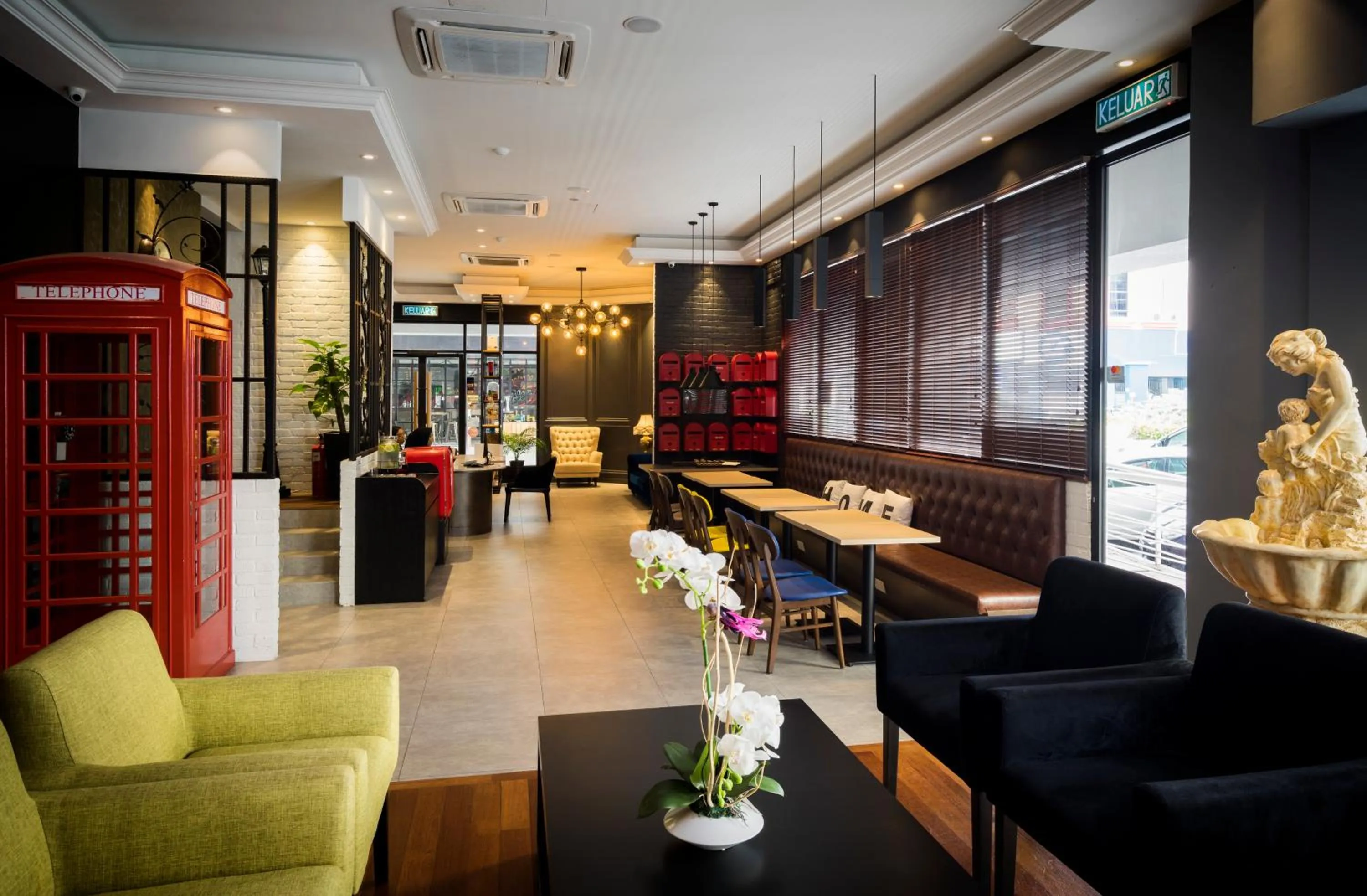 Lobby or reception in H Boutique Hotel, Kota Damansara