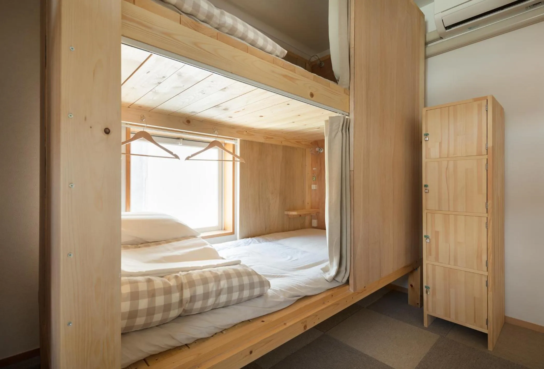 bunk bed, Bed in Sai no Tsuno Guest House