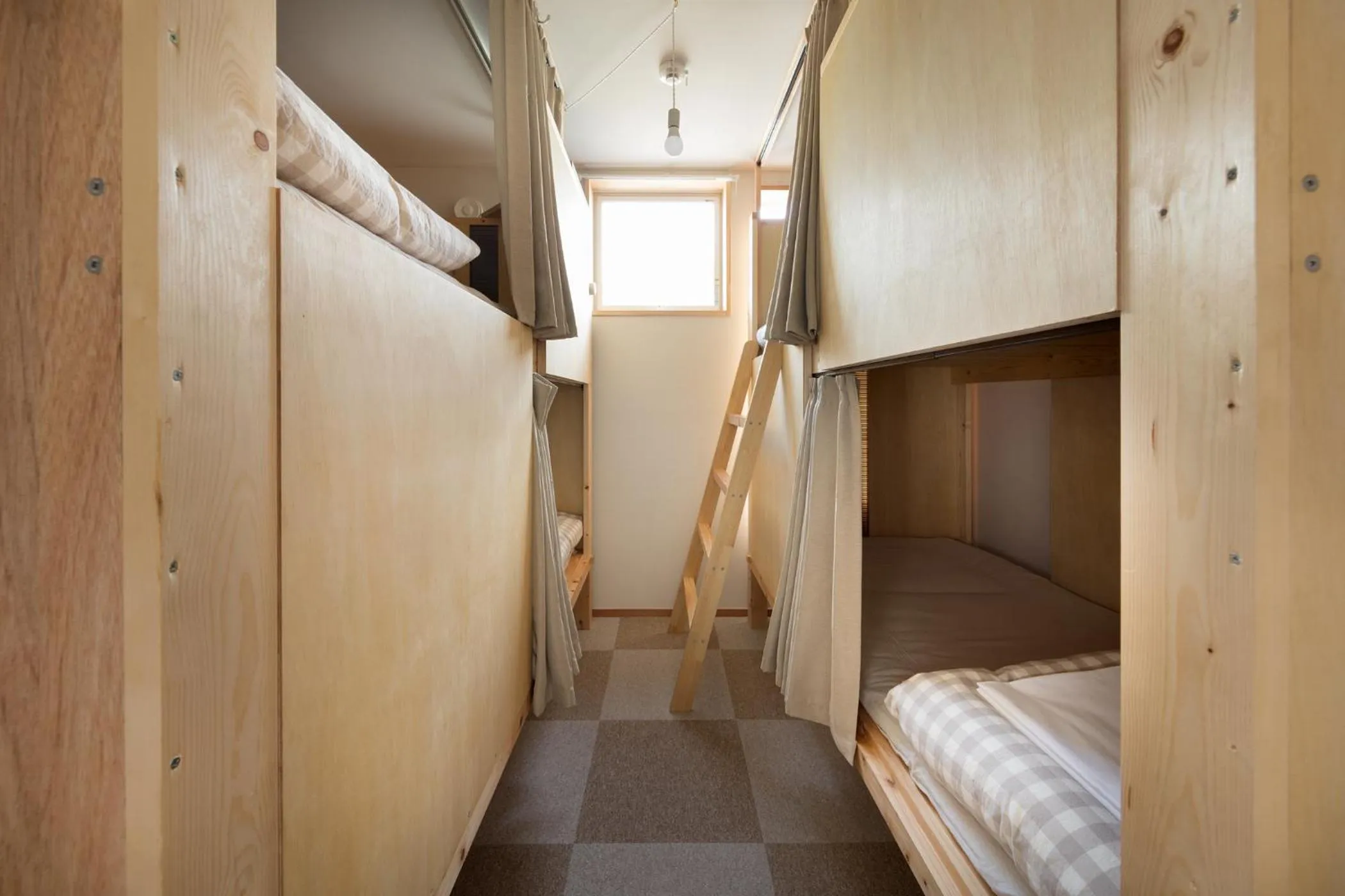 bunk bed, Bed in Sai no Tsuno Guest House